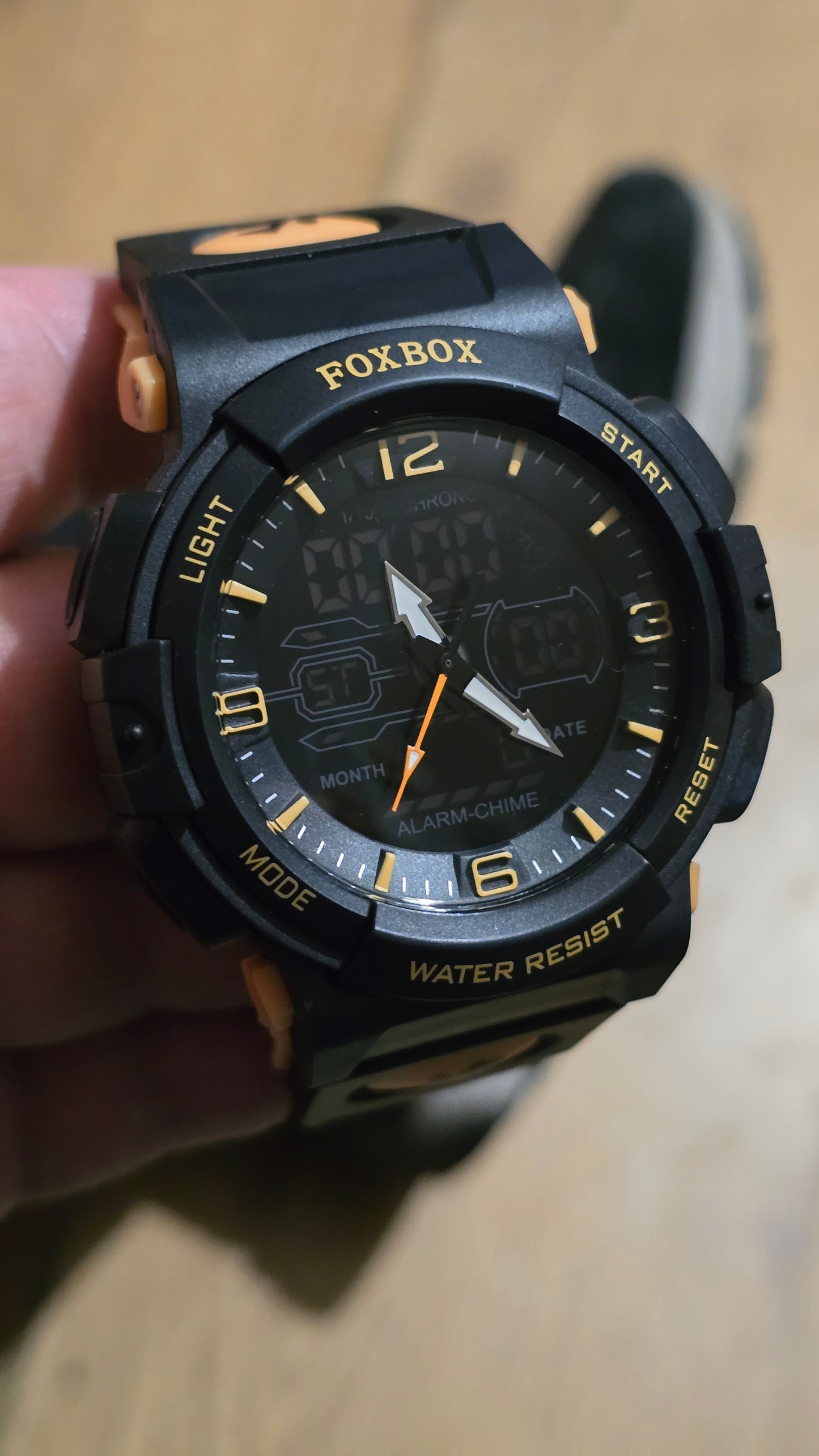 Foxbox Mens LCD Digital Quartz Watch - New - 1