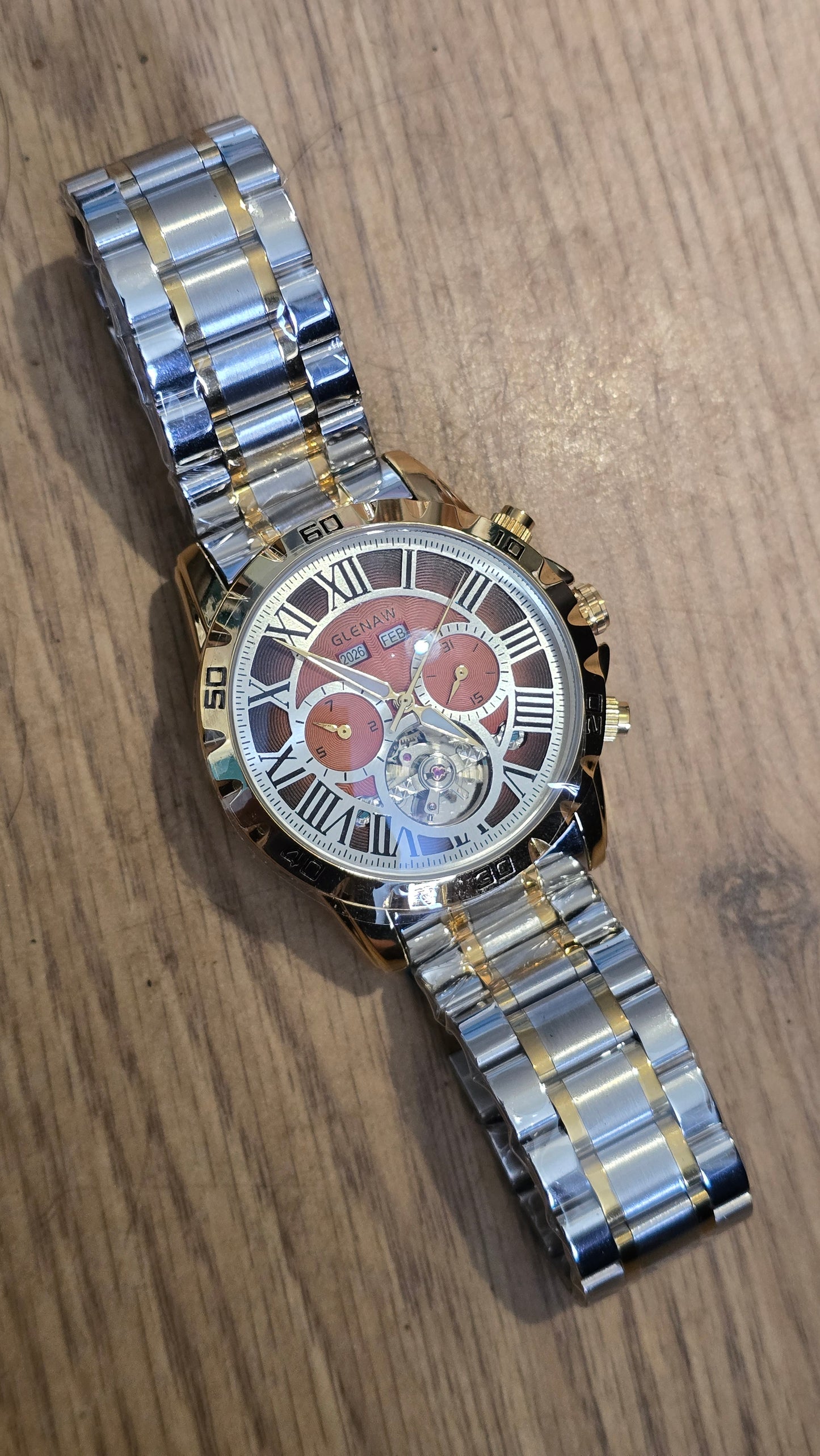 Glenaw Automatic Self-Winding Mens Watch - New - 1