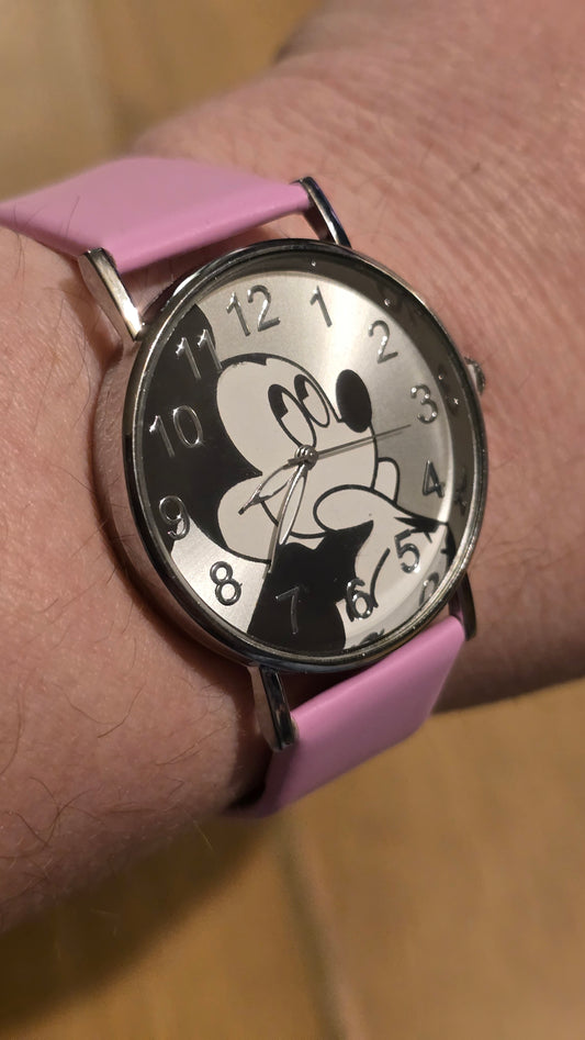 Disney Mickey Mouse Ladies / Unisex Quartz Watch - New