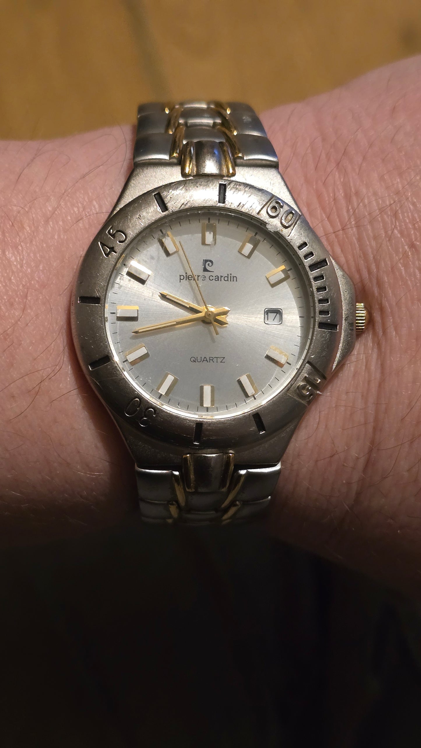 Pierre Cardin Bi-Coloured Mens Quartz Watch - Pre-owned