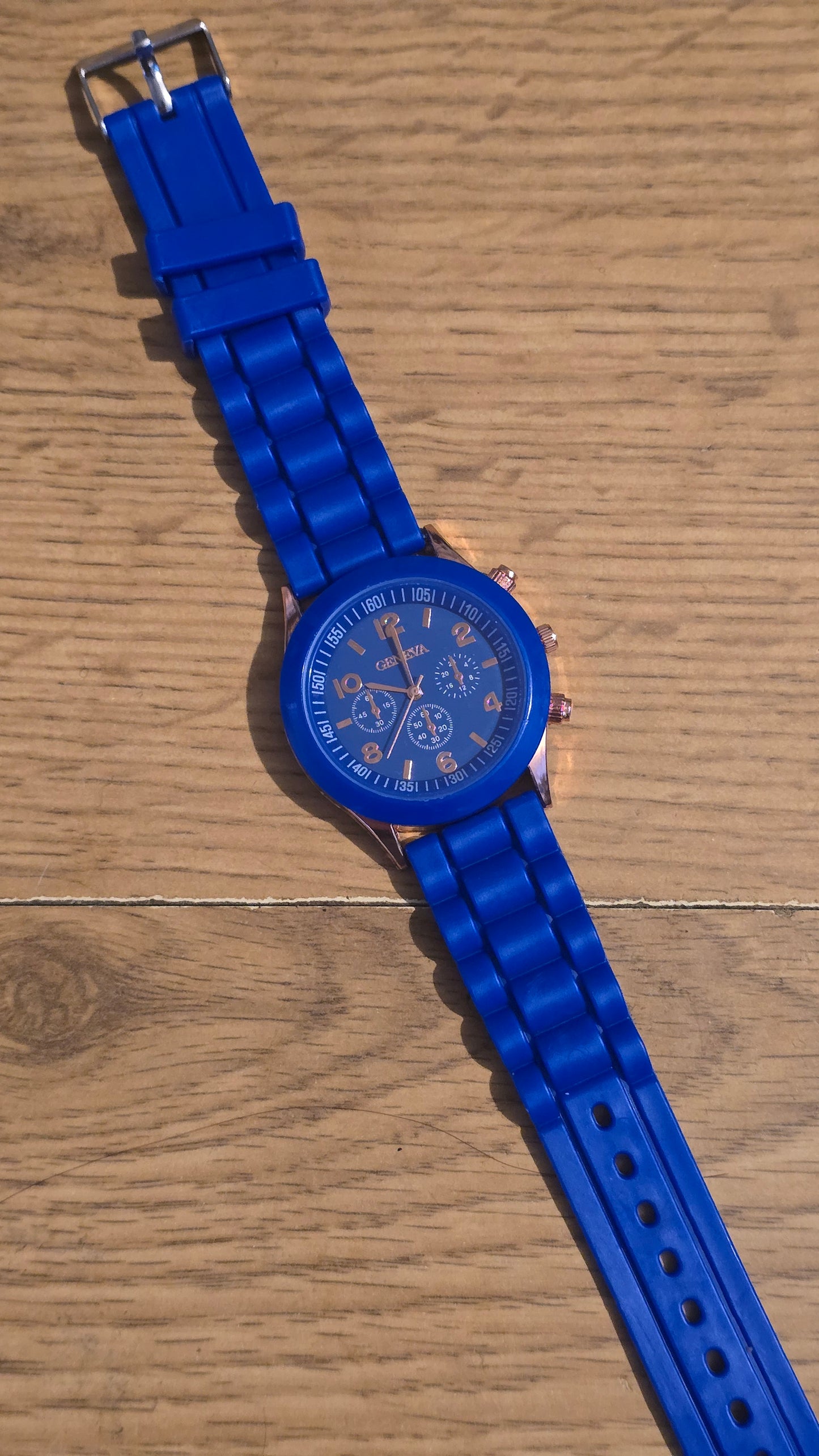 Geneva Ladies Quartz Watch - Blue - New