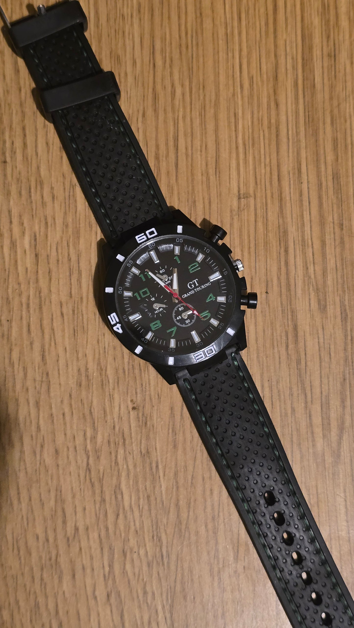 G.T Mens Quartz Watch - Green - New