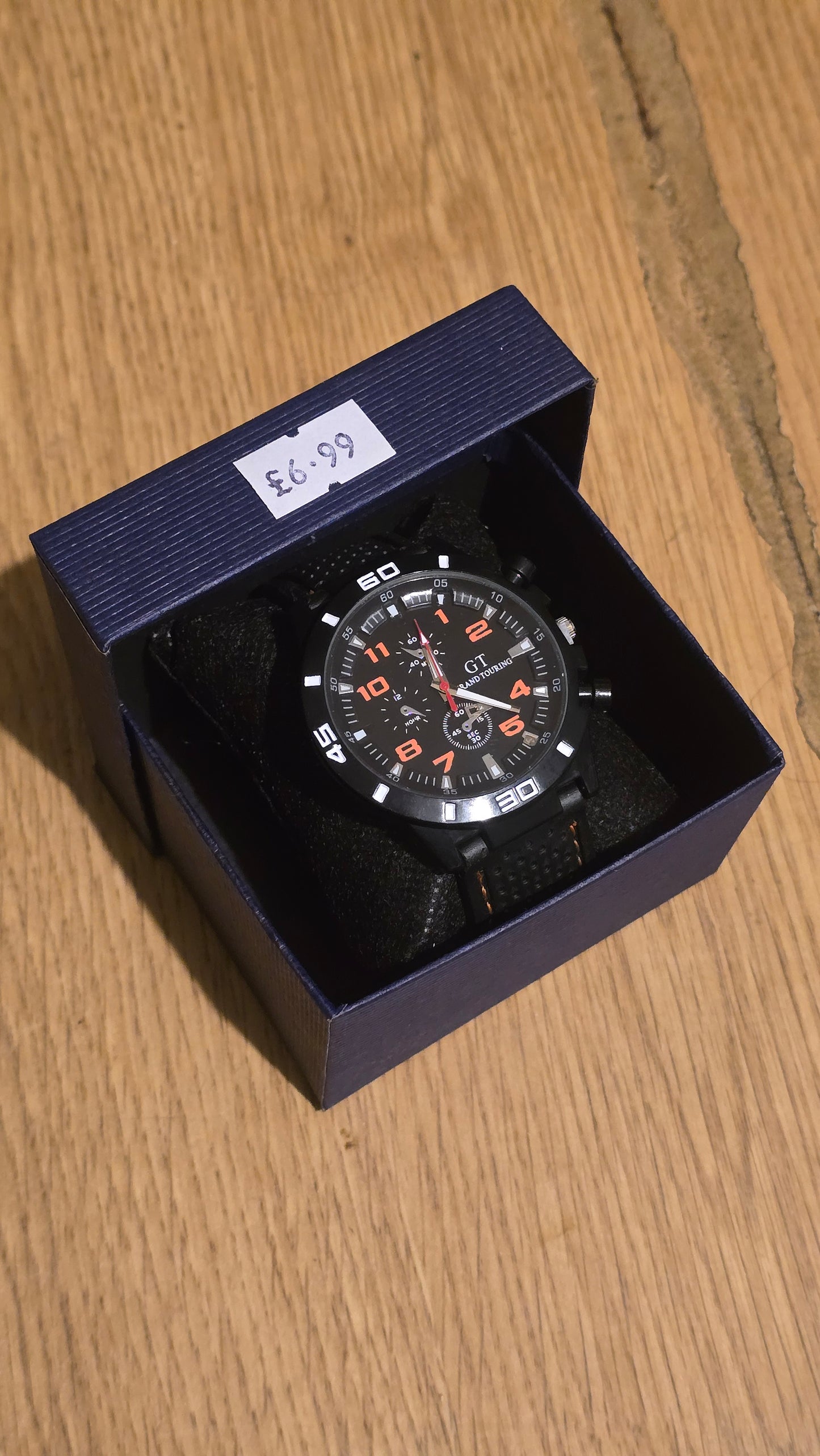 G.T Mens Quartz Watch - Orange - New