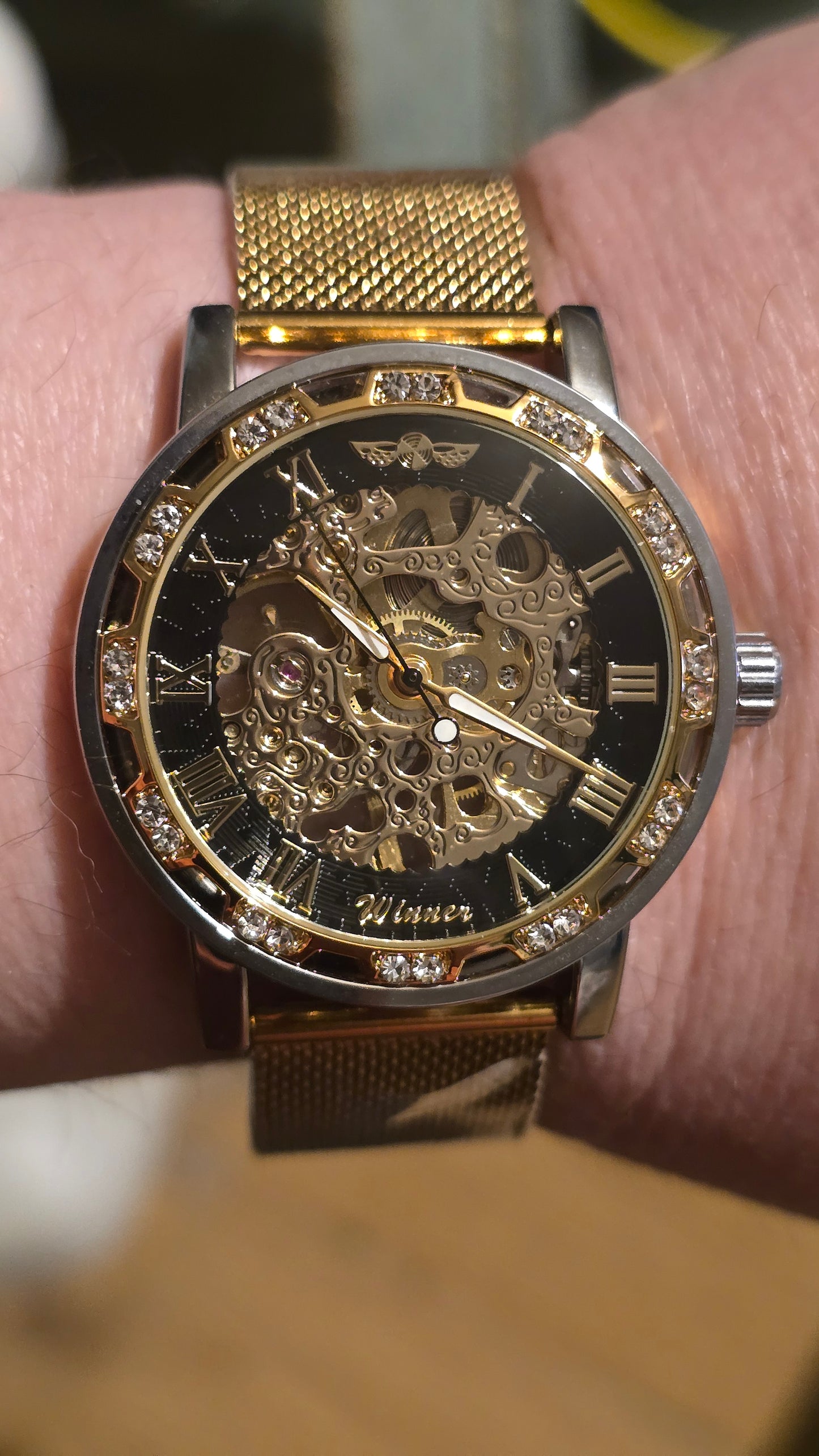 Winner Mens Mechanical Wind-up Watch - New - 1