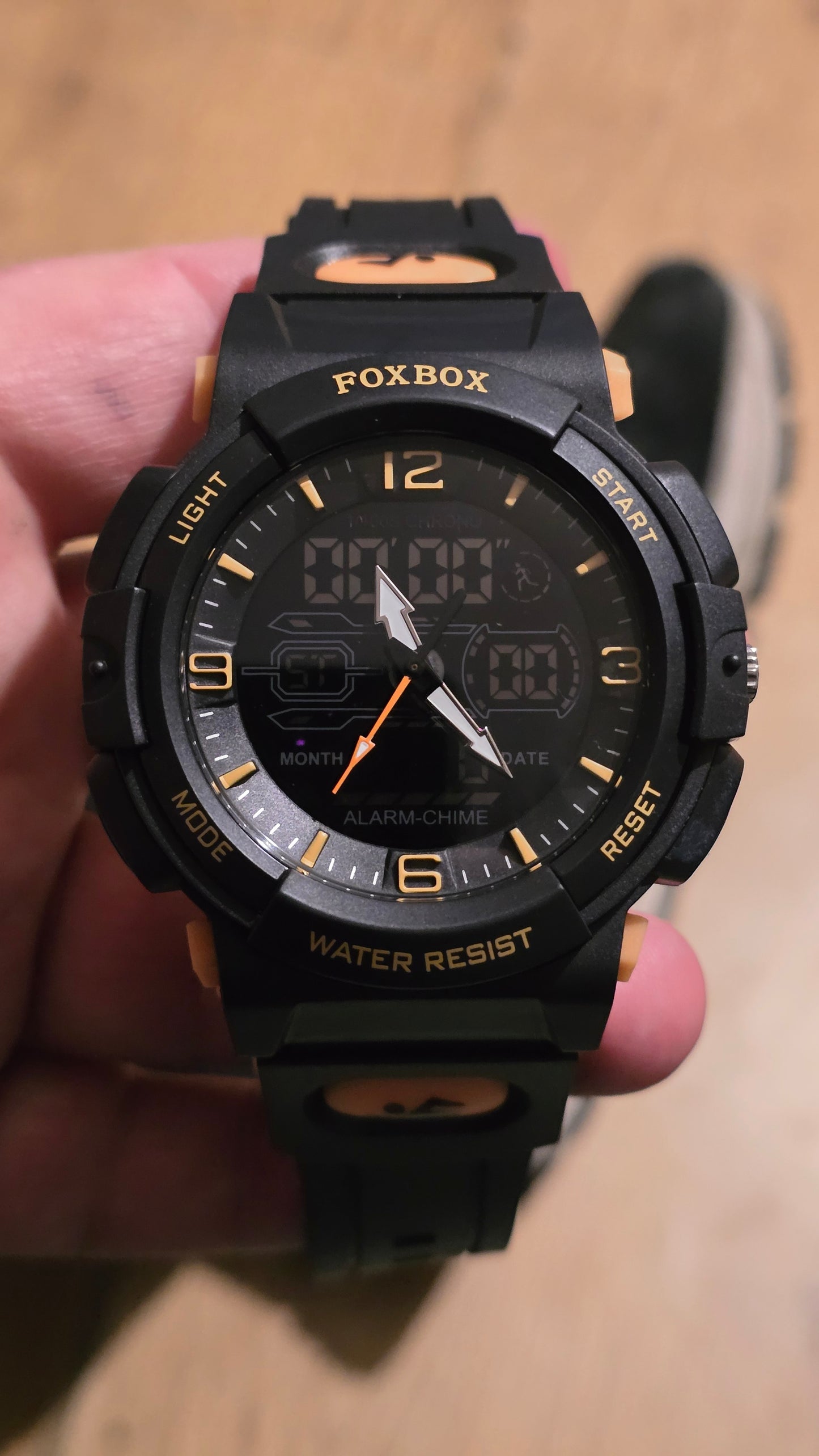 Foxbox Mens LCD Digital Quartz Watch - New - 1