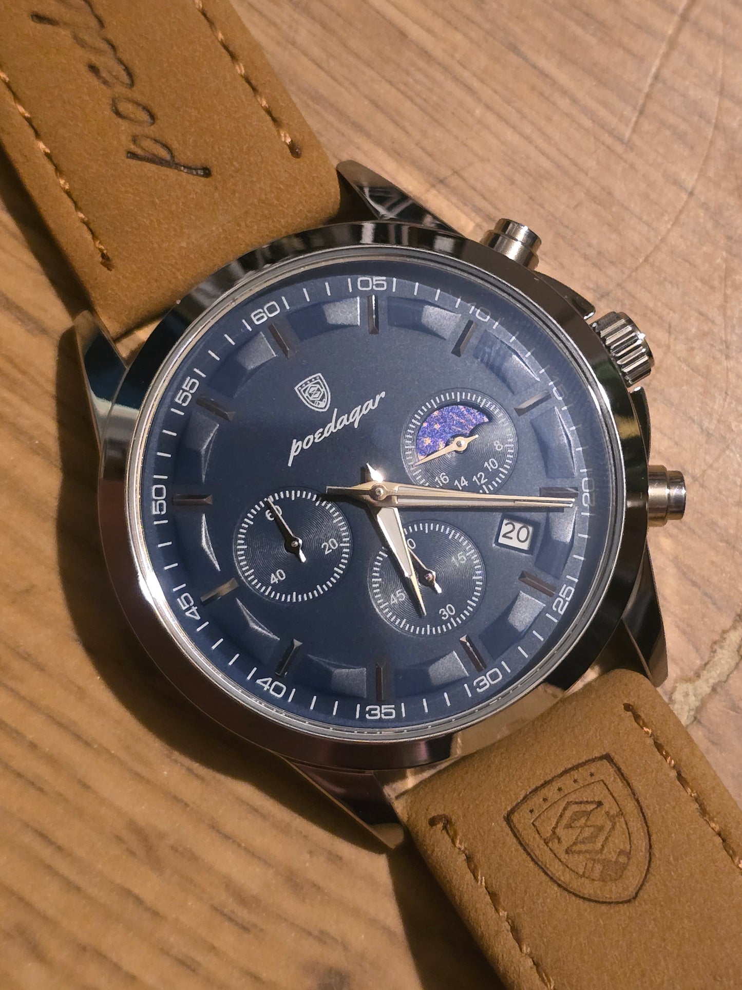 Poedagar Mens Quartz Watch - New - 1