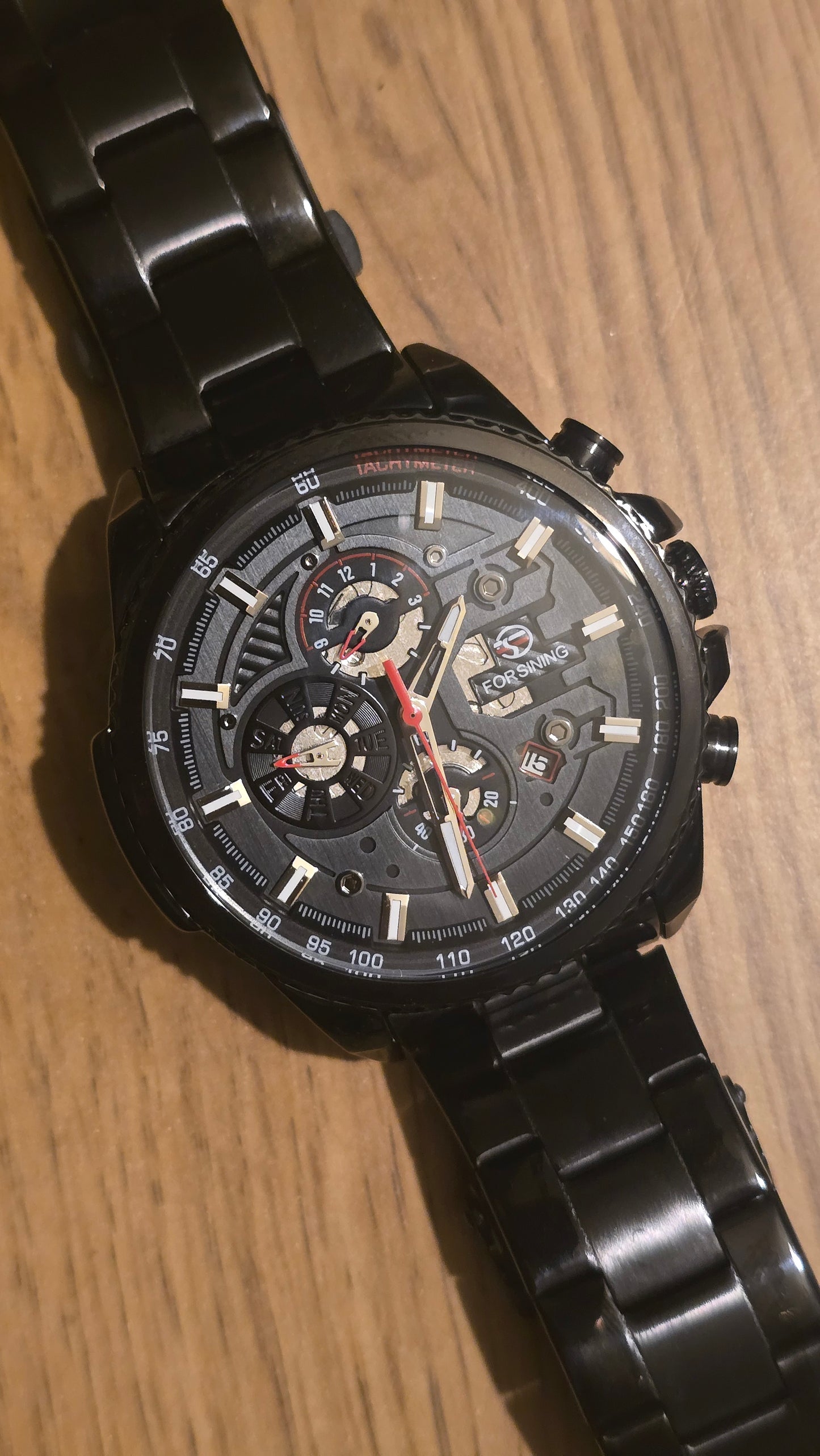 Forsining Automatic Self-Winding Mens Sports Watch - New - 1