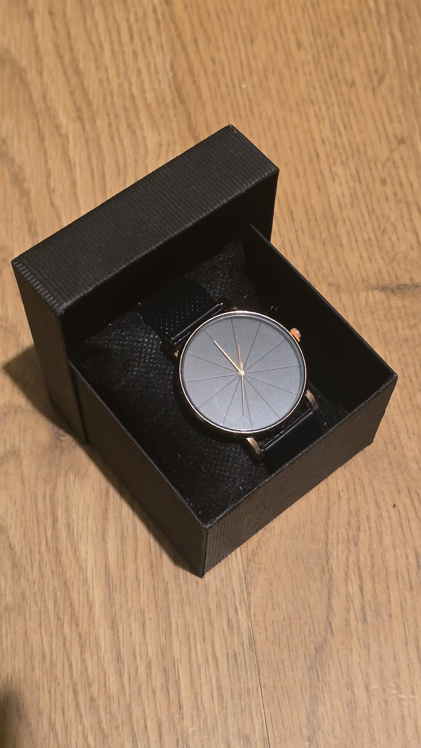 Ladies Black Mesh Quartz Watch - New