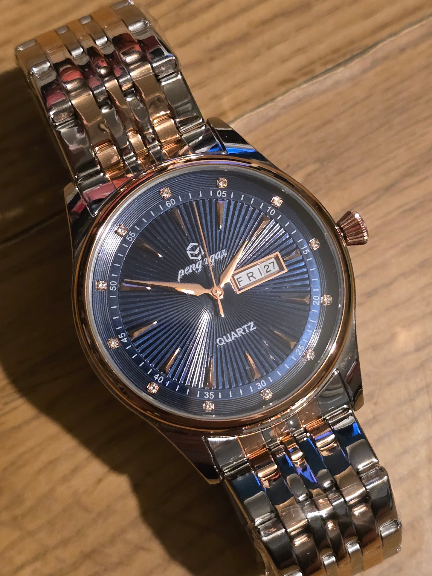 Pengagar Bi-Colour Mens Quartz Watch - New - 1