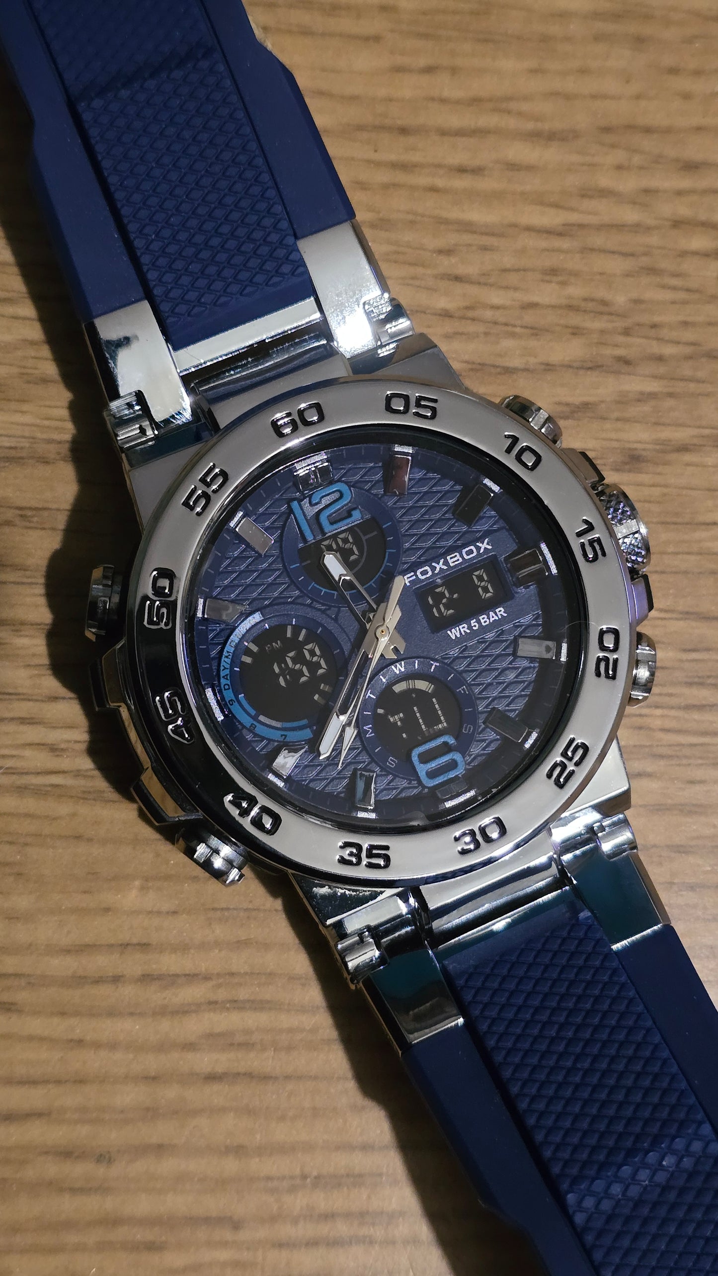 Lige Foxbox Mens Analogue / Digital Quartz Watch - New - 1