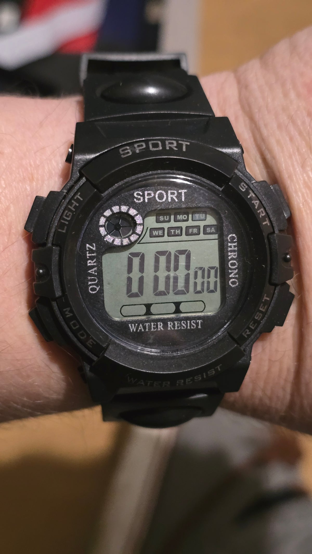 WYW Digital Sports Watch - Unisex - Black - New - 1