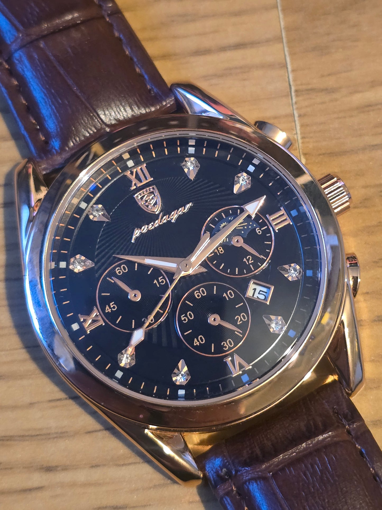 Poedagar Mens Quartz Watch - New - 1