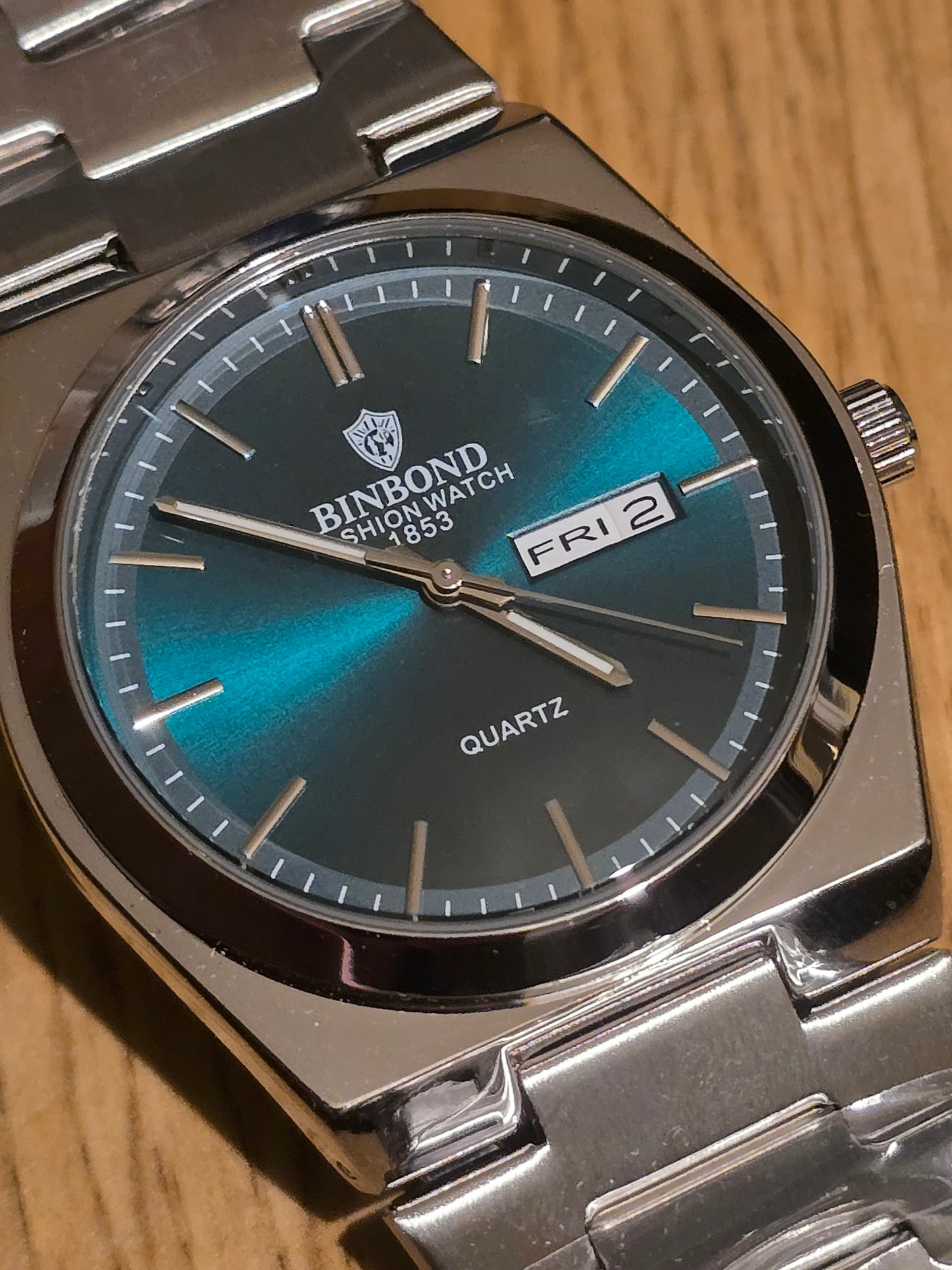 Binbond Mens Quartz Watch - Green - New