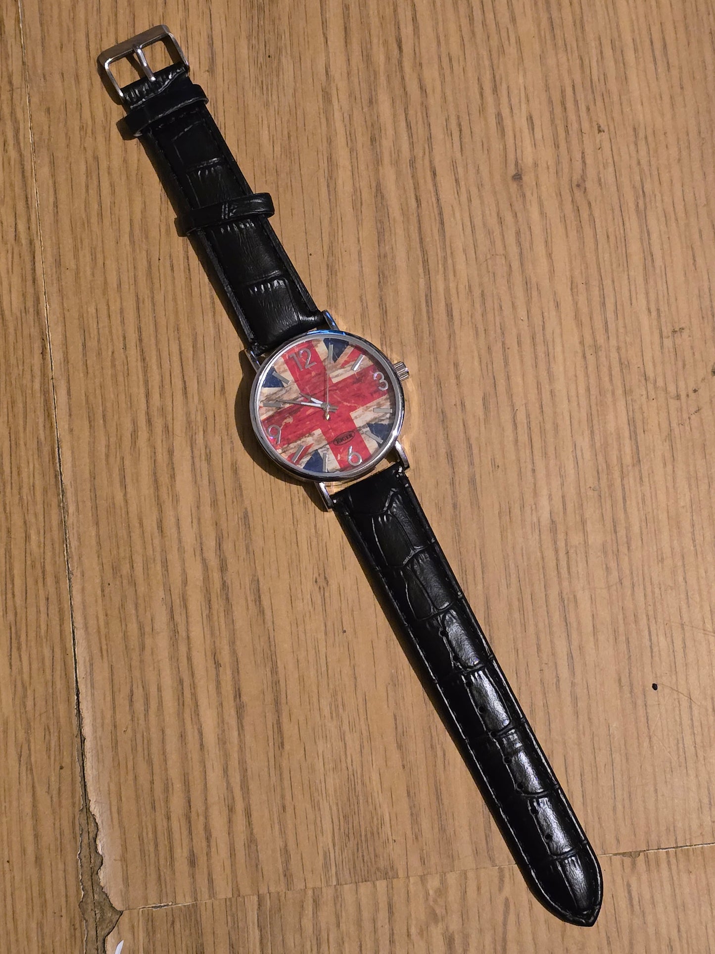 Eiger Mens Union Jack Quartz Watch - New