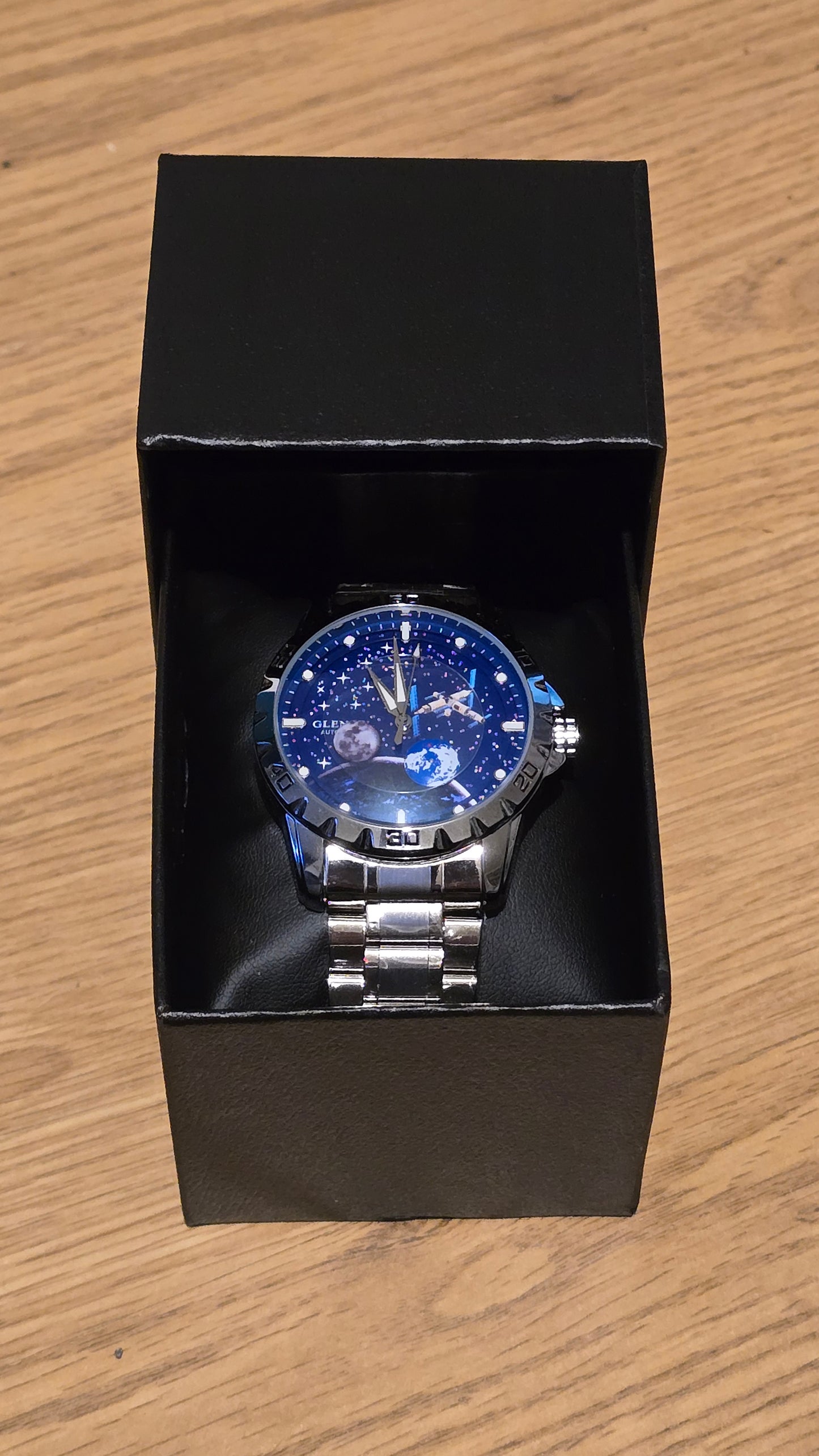Glenaw Cosmic Travel Automatic Self-Winding Mens Watch - 1