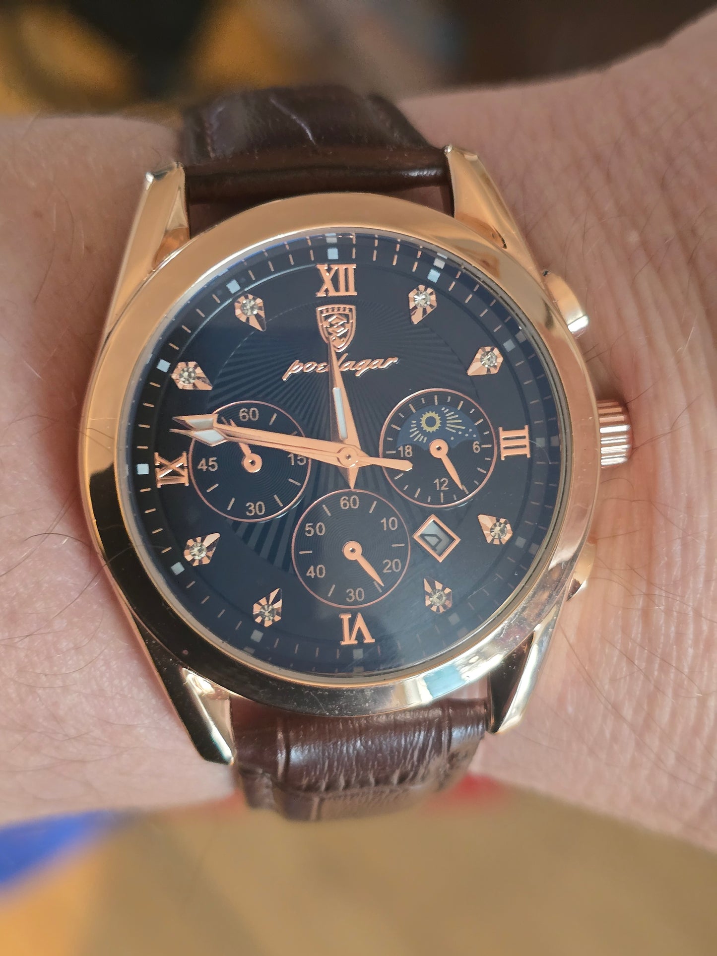 Poedagar Mens Quartz Watch - New - 1