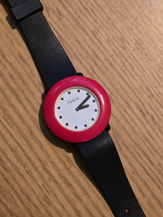 Magic Touch Ladies Watch - Black - New