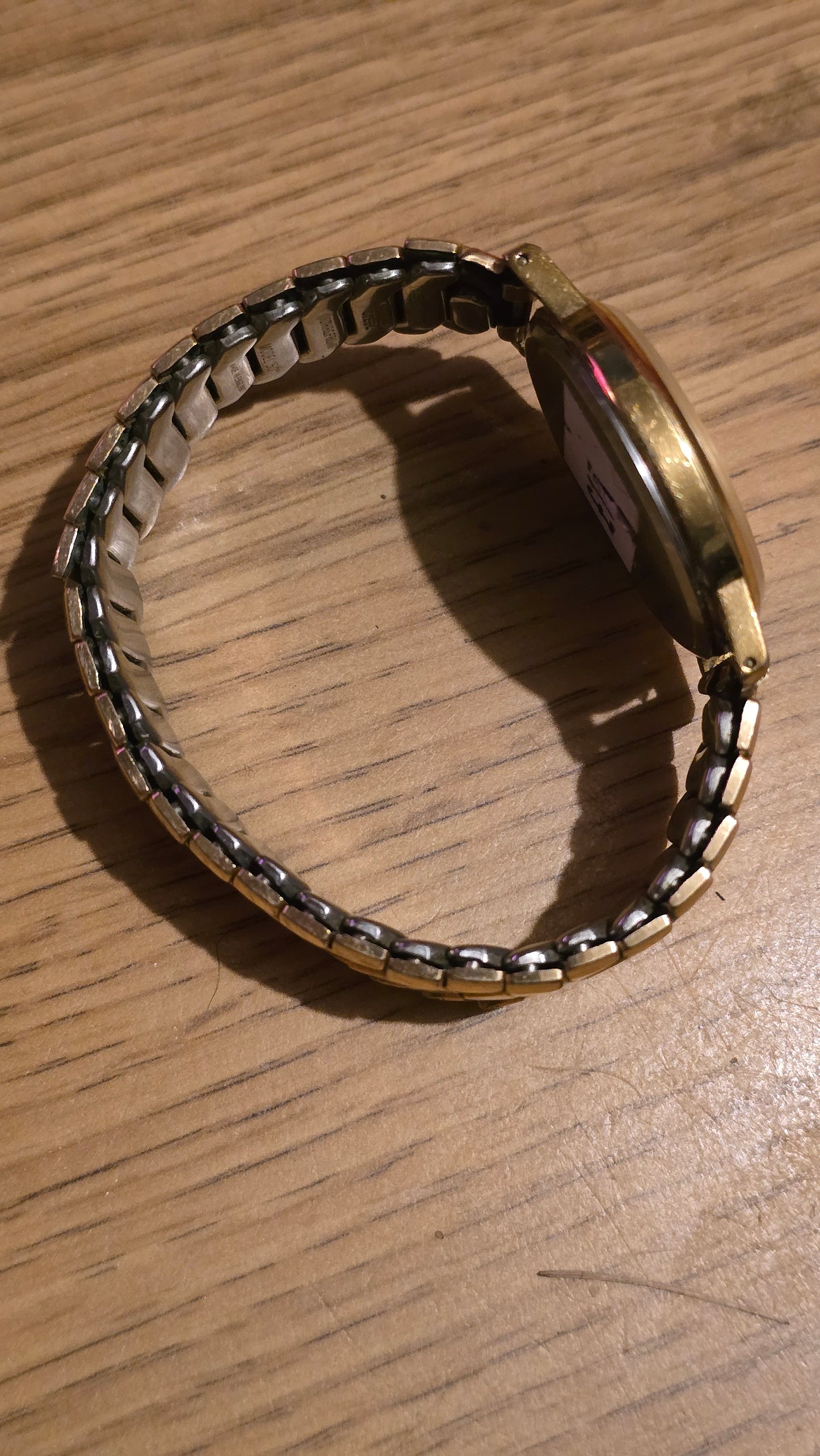 Pulsar Ladies / Unisex Gold Coloured Quartz Watch - Pre-owned
