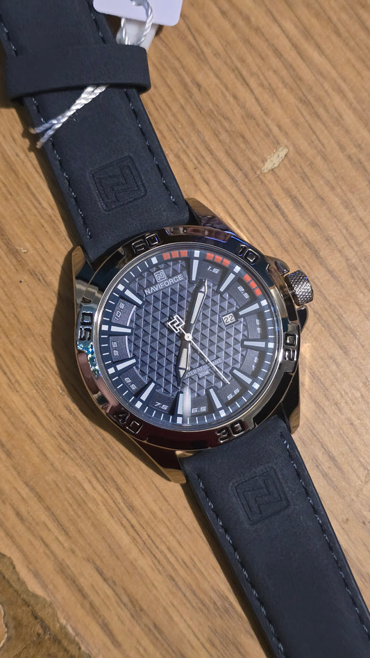 Naviforce Mens Sports Quartz - Watch - Blue - New