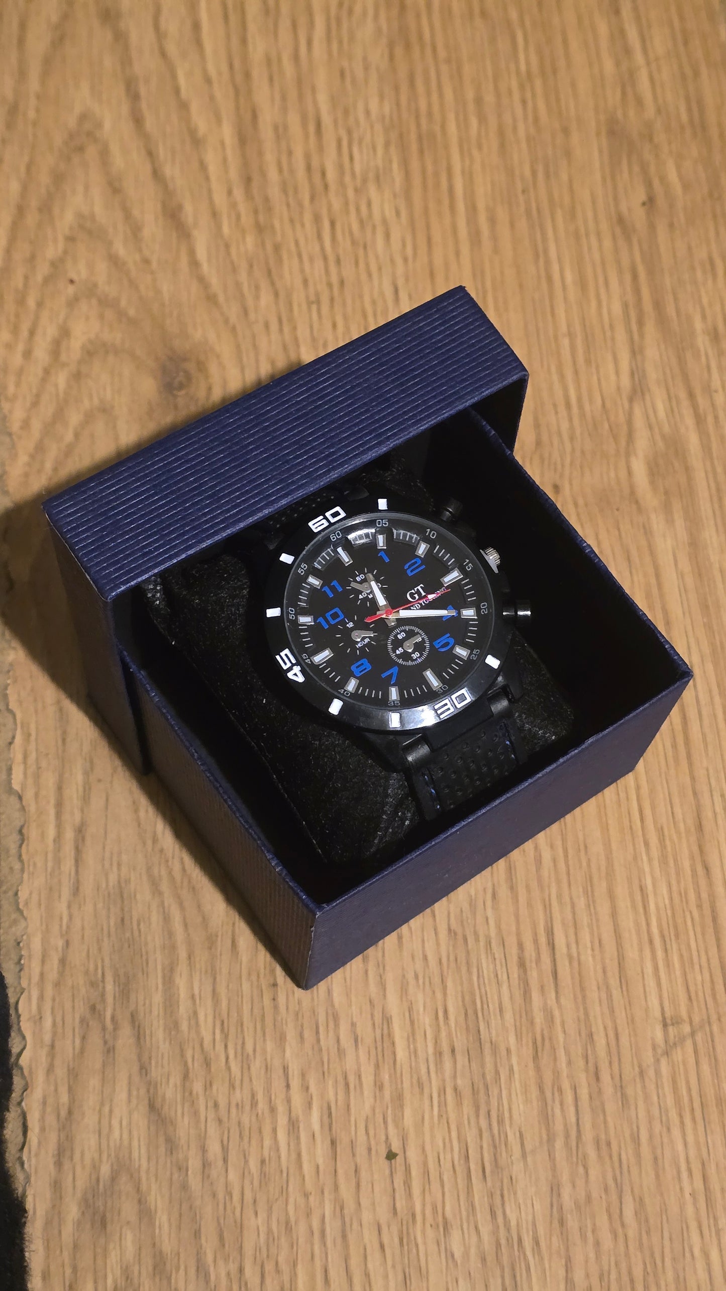 G.T Mens Quartz Watch - Blue - New