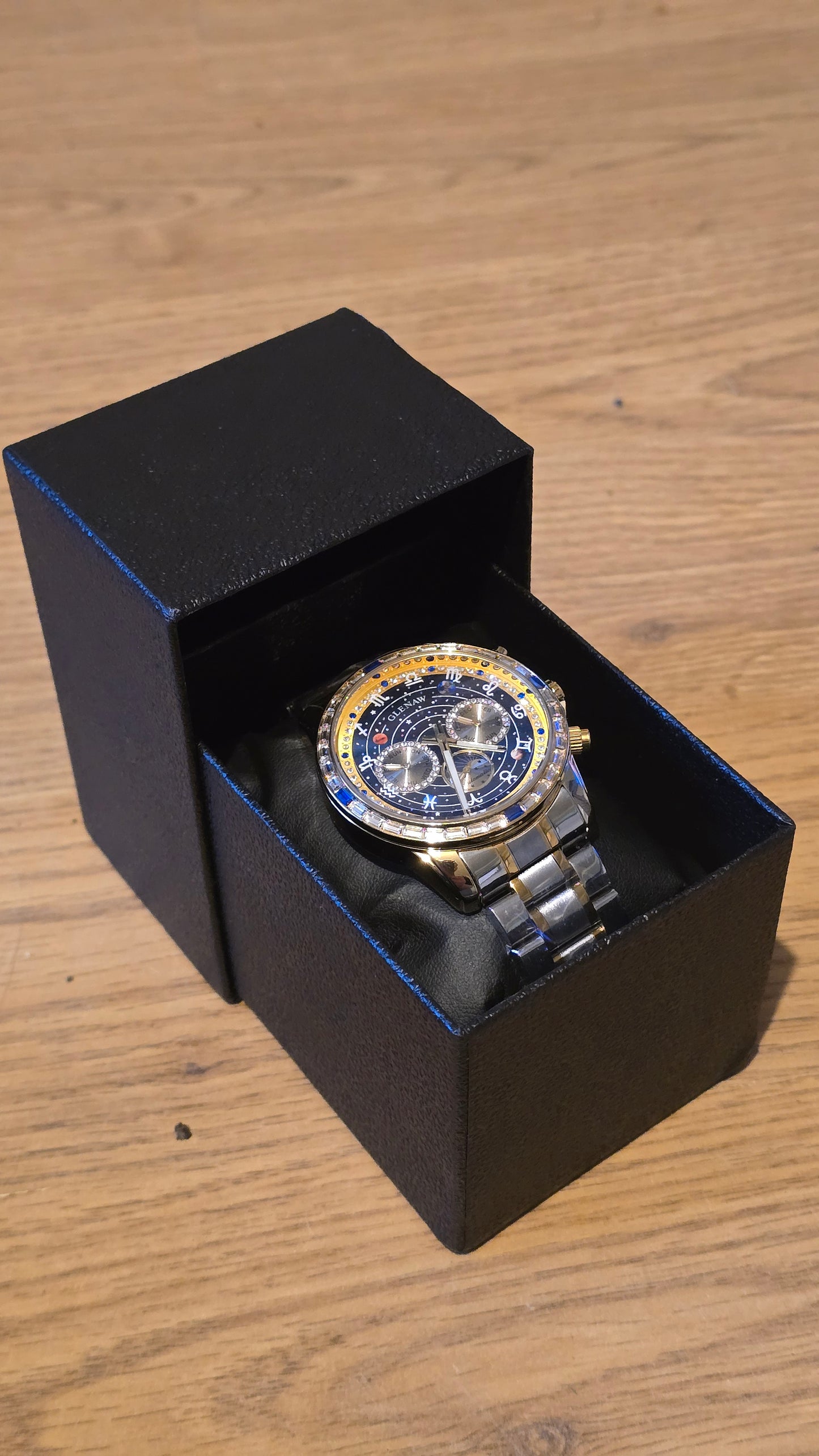 Glenaw Zodiac Starry Automatic Self-Winding Mens Watch - 1