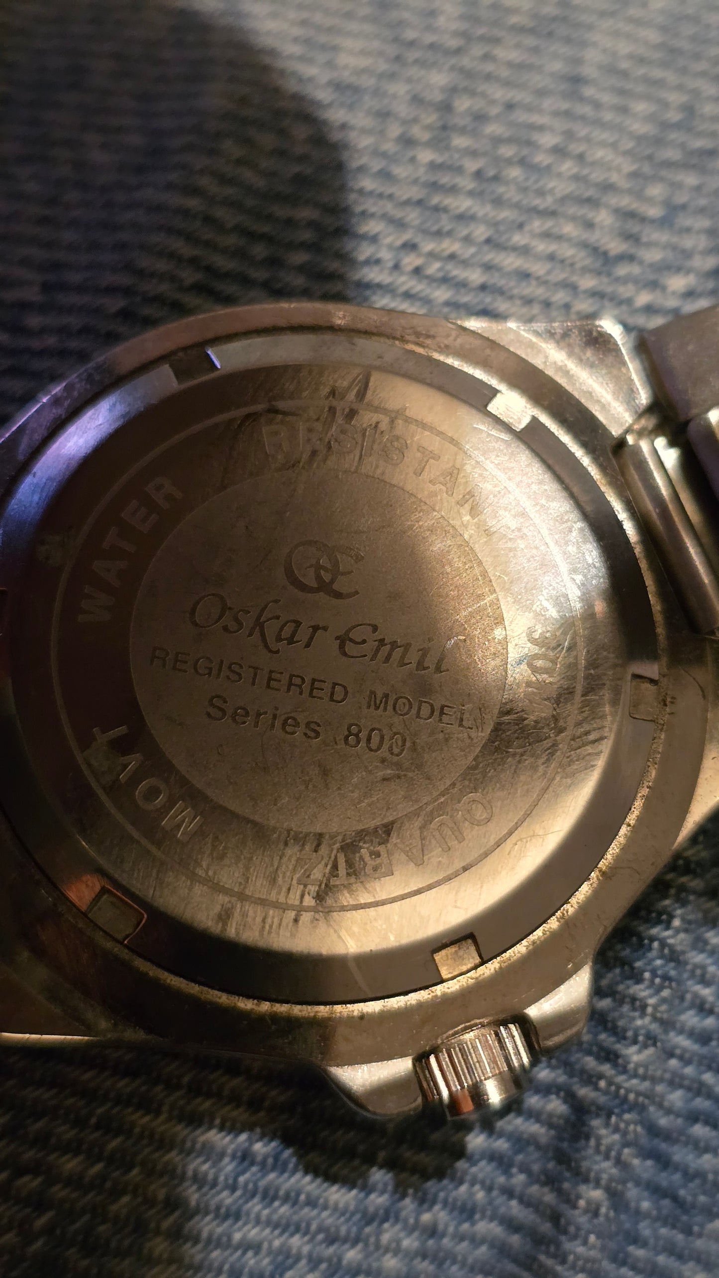 Oskar Emil Mens Quartz Watch - Pre-owned
