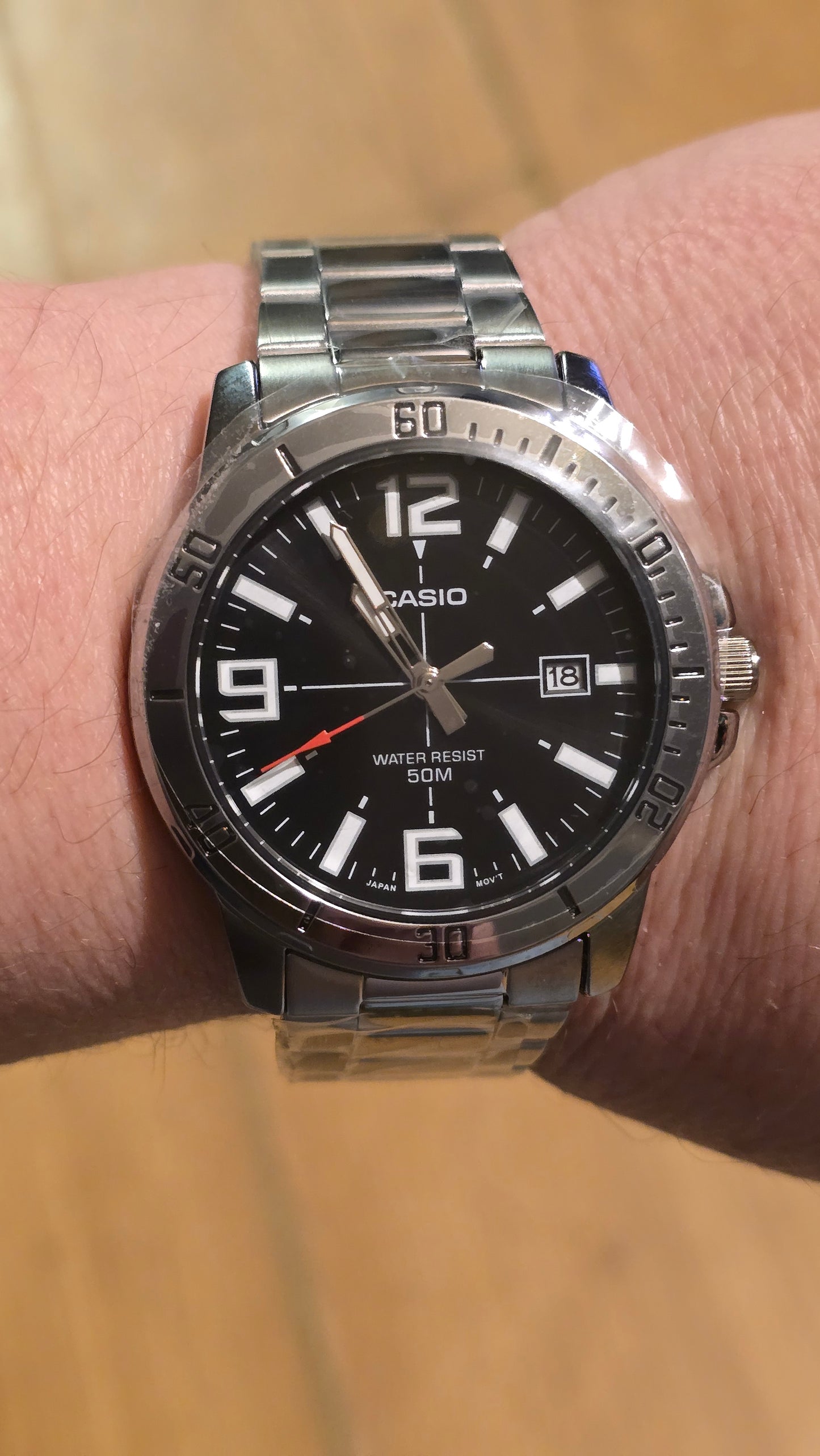 Casio MTP-VD01D Mens Quartz Watch - New