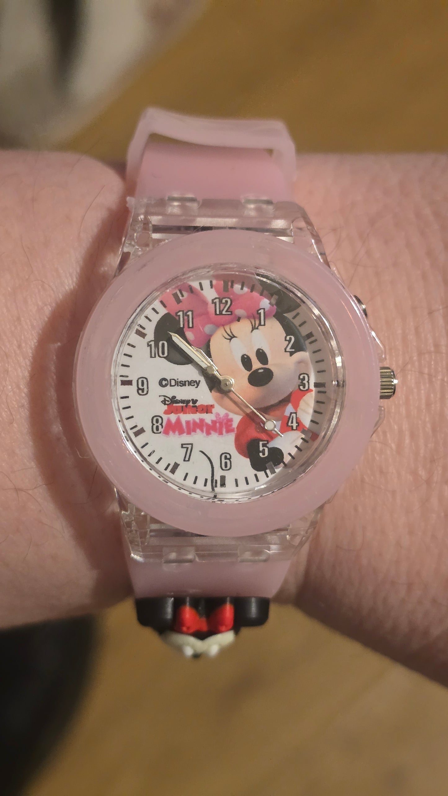 Disney Minnie Mouse Girls Quartz Watch - New