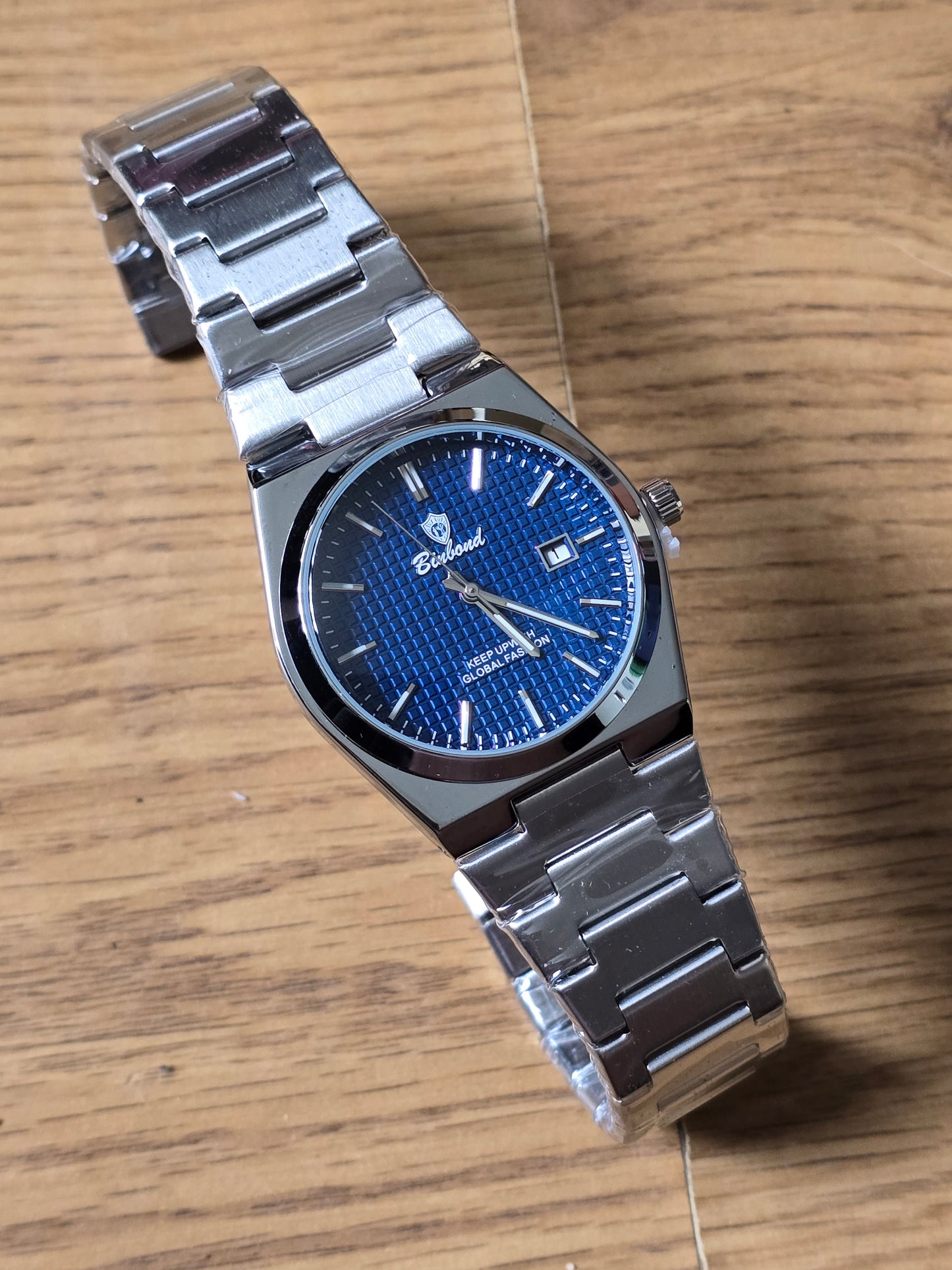 Binbond Mens Quartz Watch - Blue - New