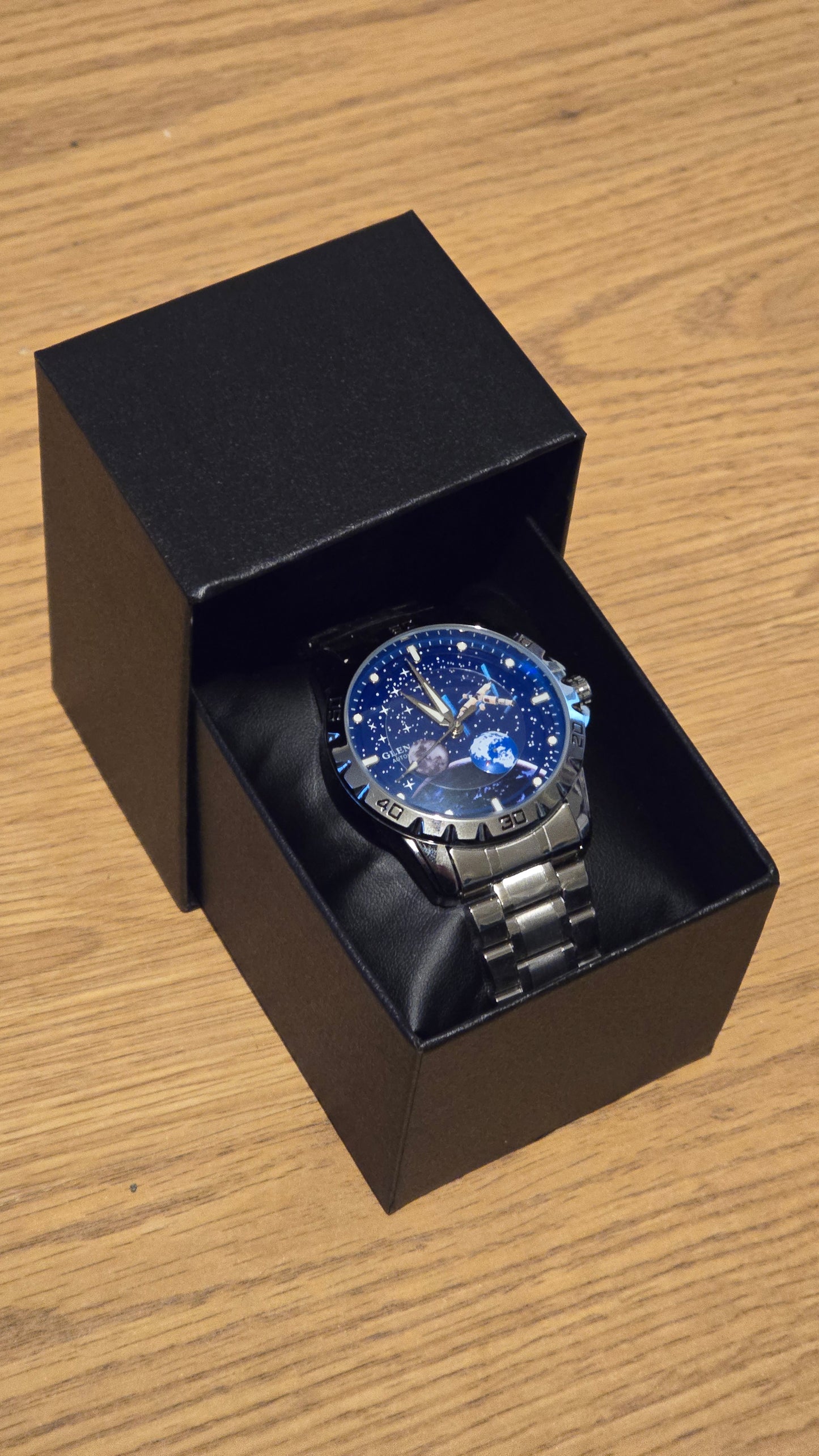 Glenaw Cosmic Travel Automatic Self-Winding Mens Watch - 1