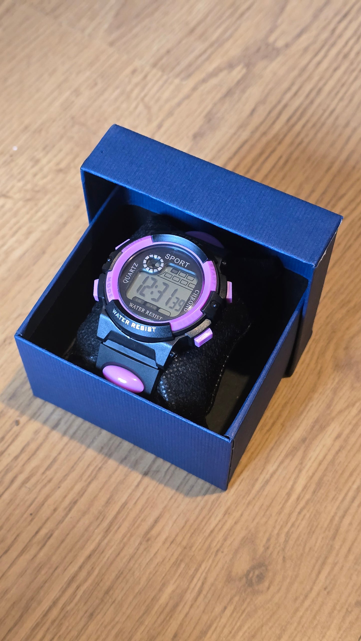 WYW Digital Sports Watch - Unisex - Purple - New