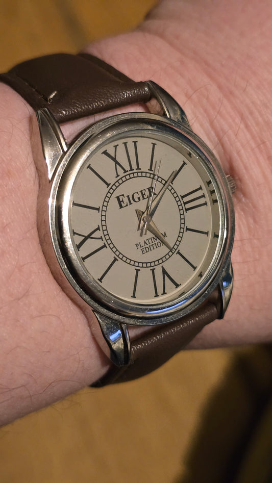 Eiger Platinum Edition Mens / Unisex Quartz Watch - Pre-owned - 1