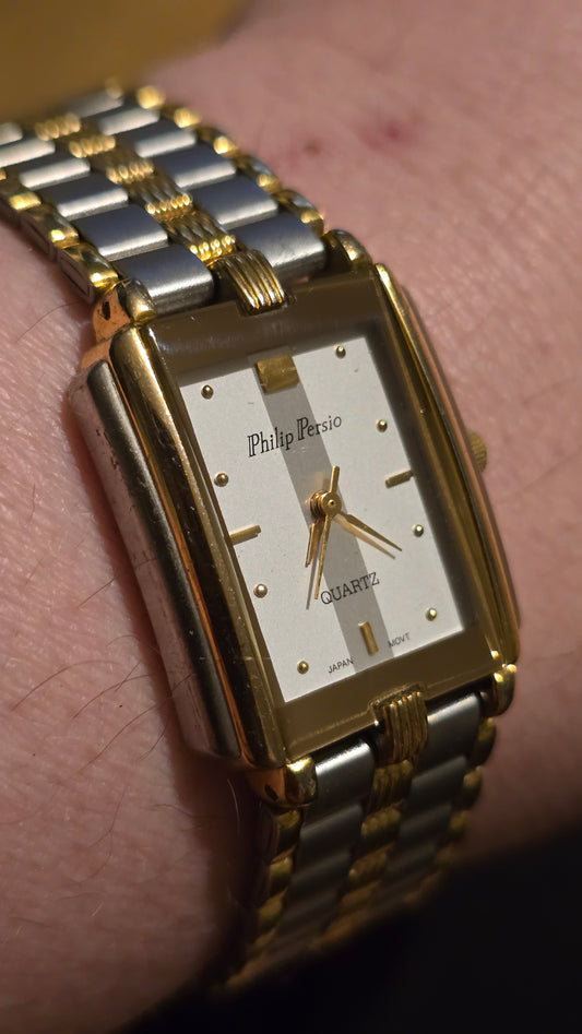 Philip Persio Ladies Bi-Colour Quartz Watch - Pre-owned