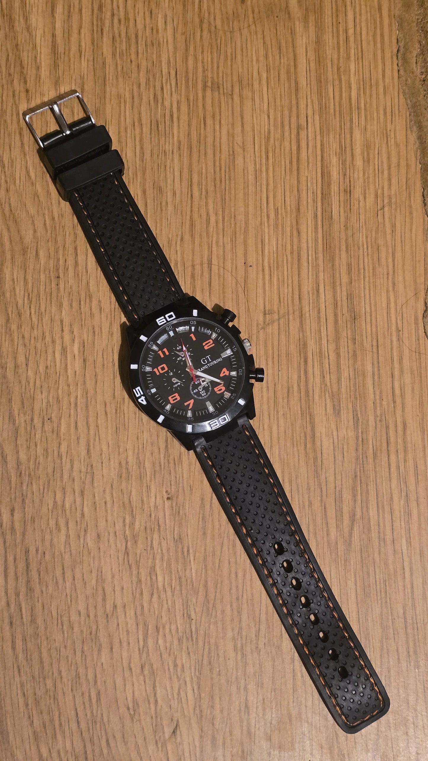 G.T Mens Quartz Watch - Orange - New