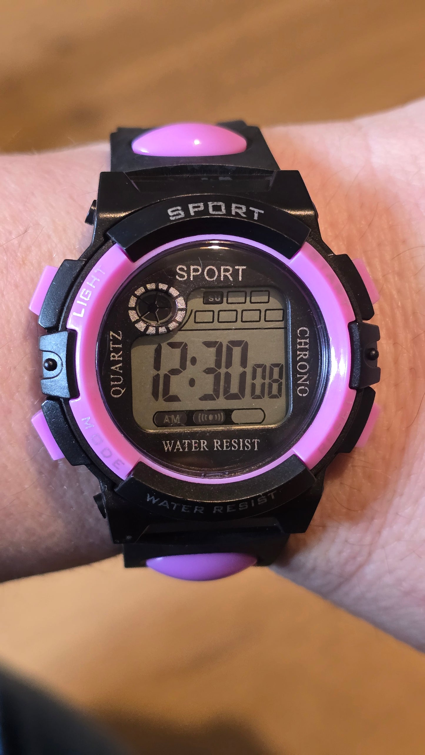 WYW Digital Sports Watch - Unisex - Purple - New