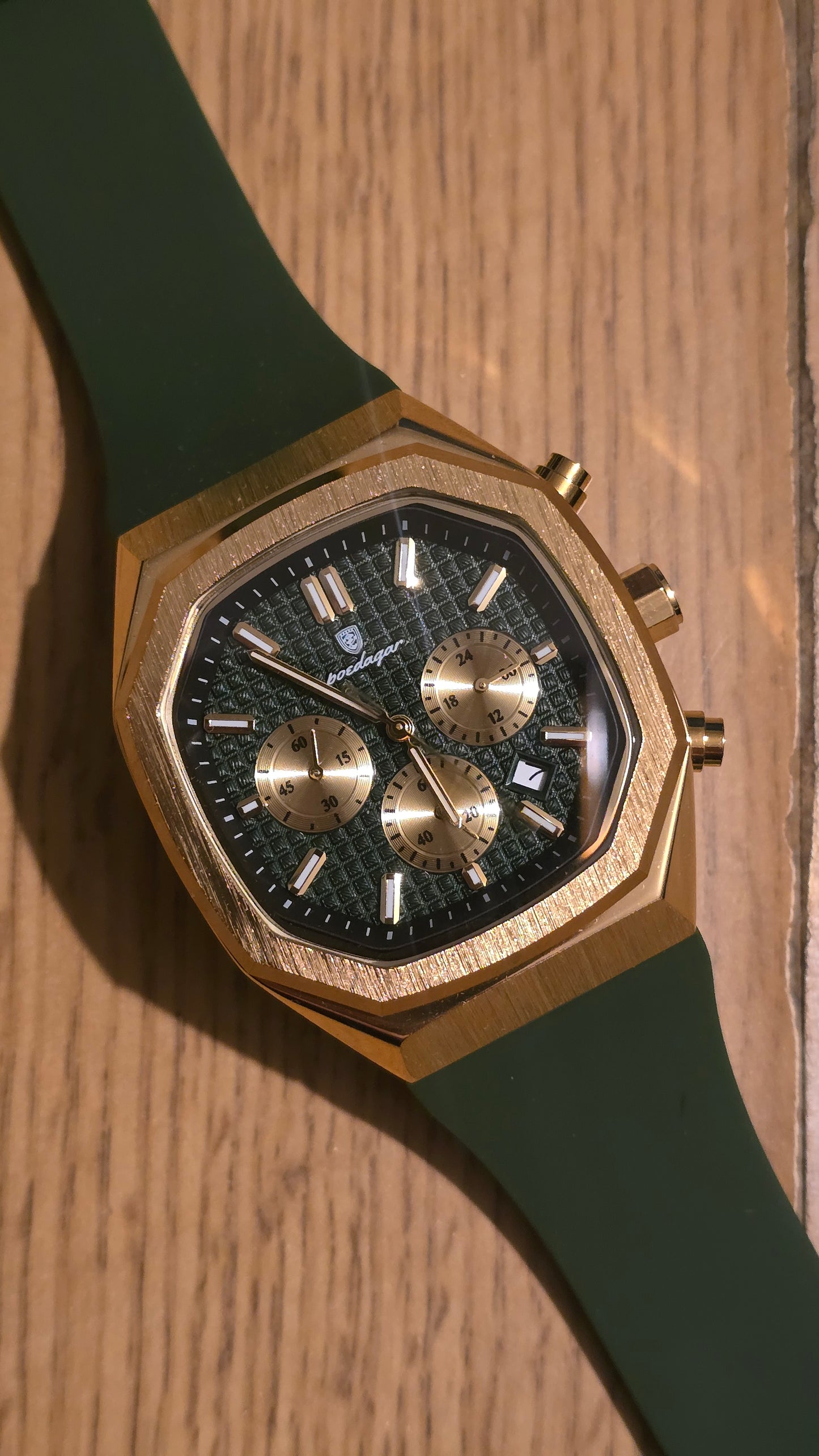 Poedagar Mens Chronograph Quartz Watch - New - 1