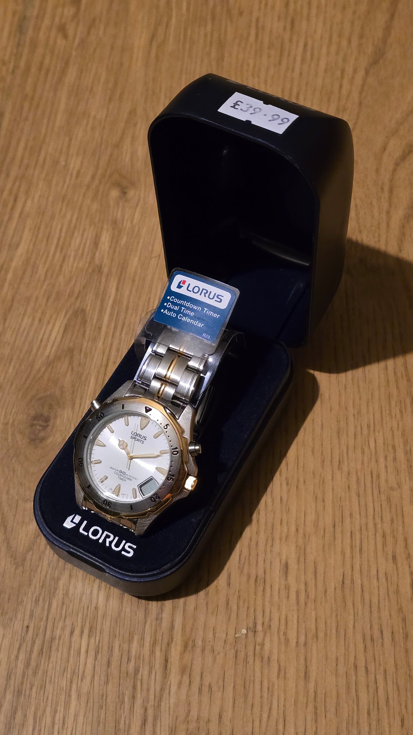 Lorus Mens Sports Quartz Watch - New