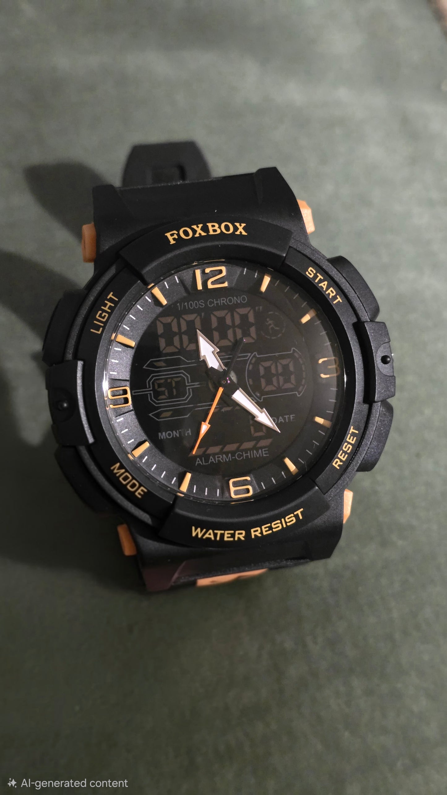 Foxbox Mens LCD Digital Quartz Watch - New - 1