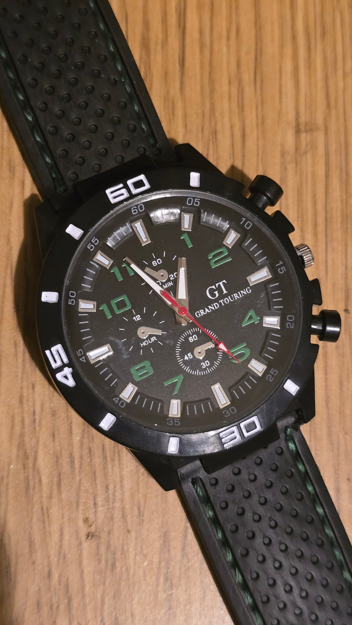 G.T Mens Quartz Watch - Green - New