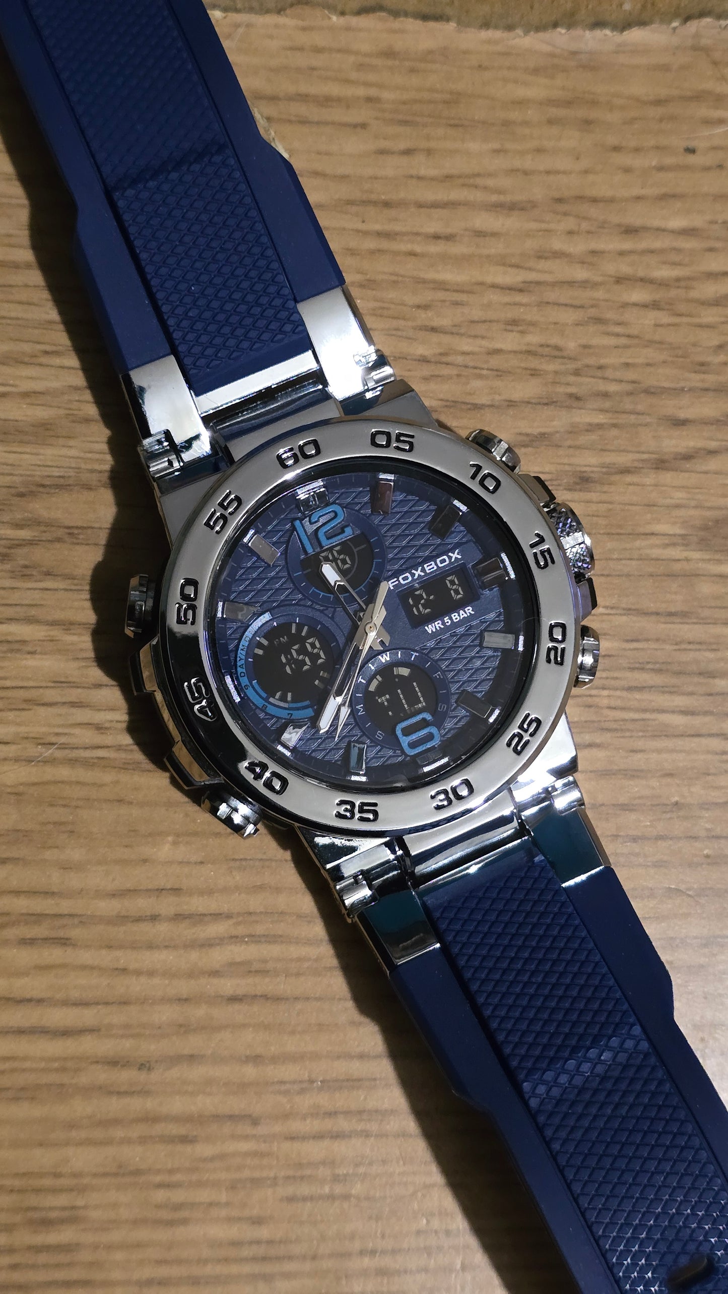 Lige Foxbox Mens Analogue / Digital Quartz Watch - New - 1