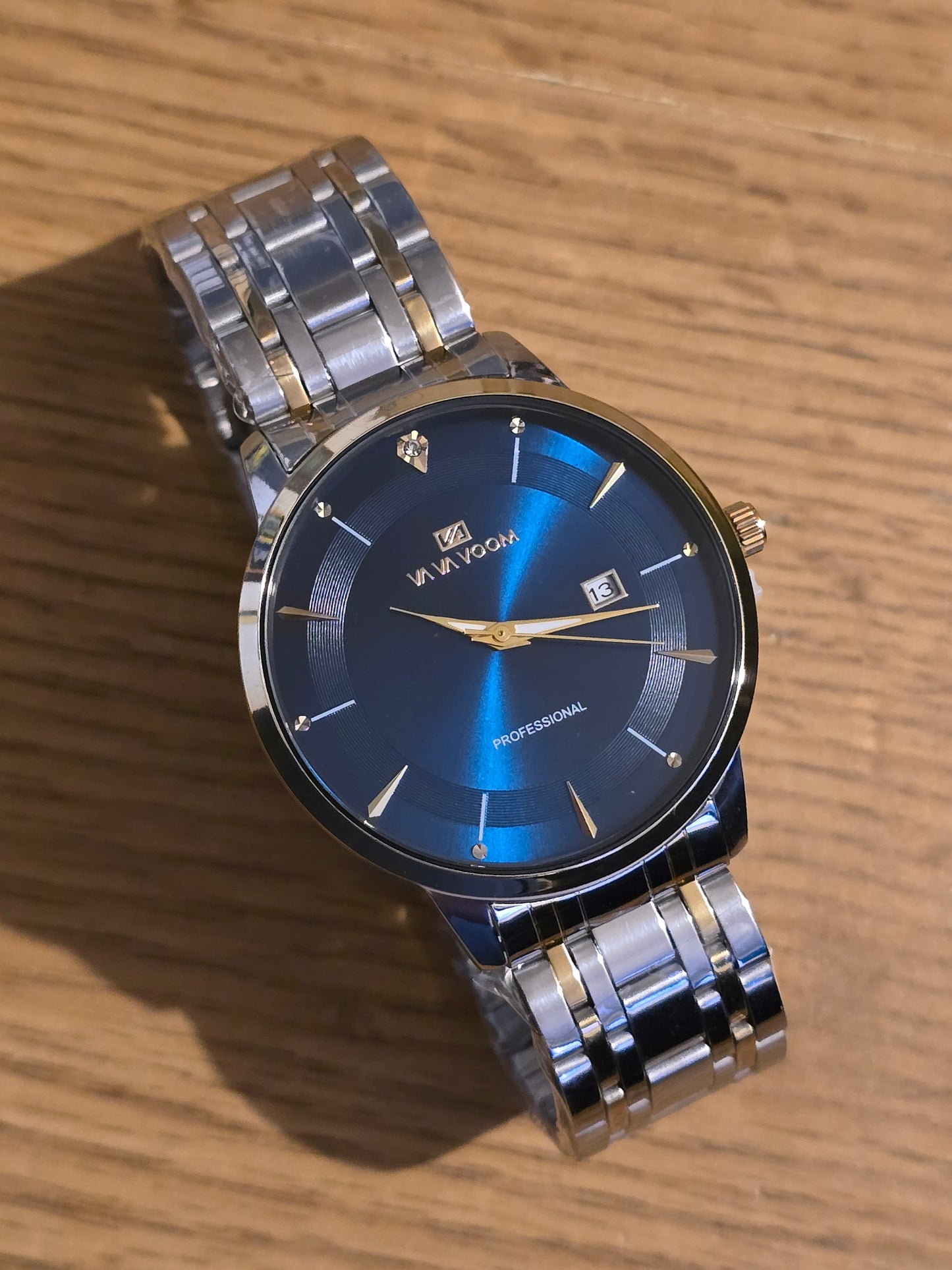 Va Va Voom Bi-Coloured Mens Quartz Watch - Blue - New - 2