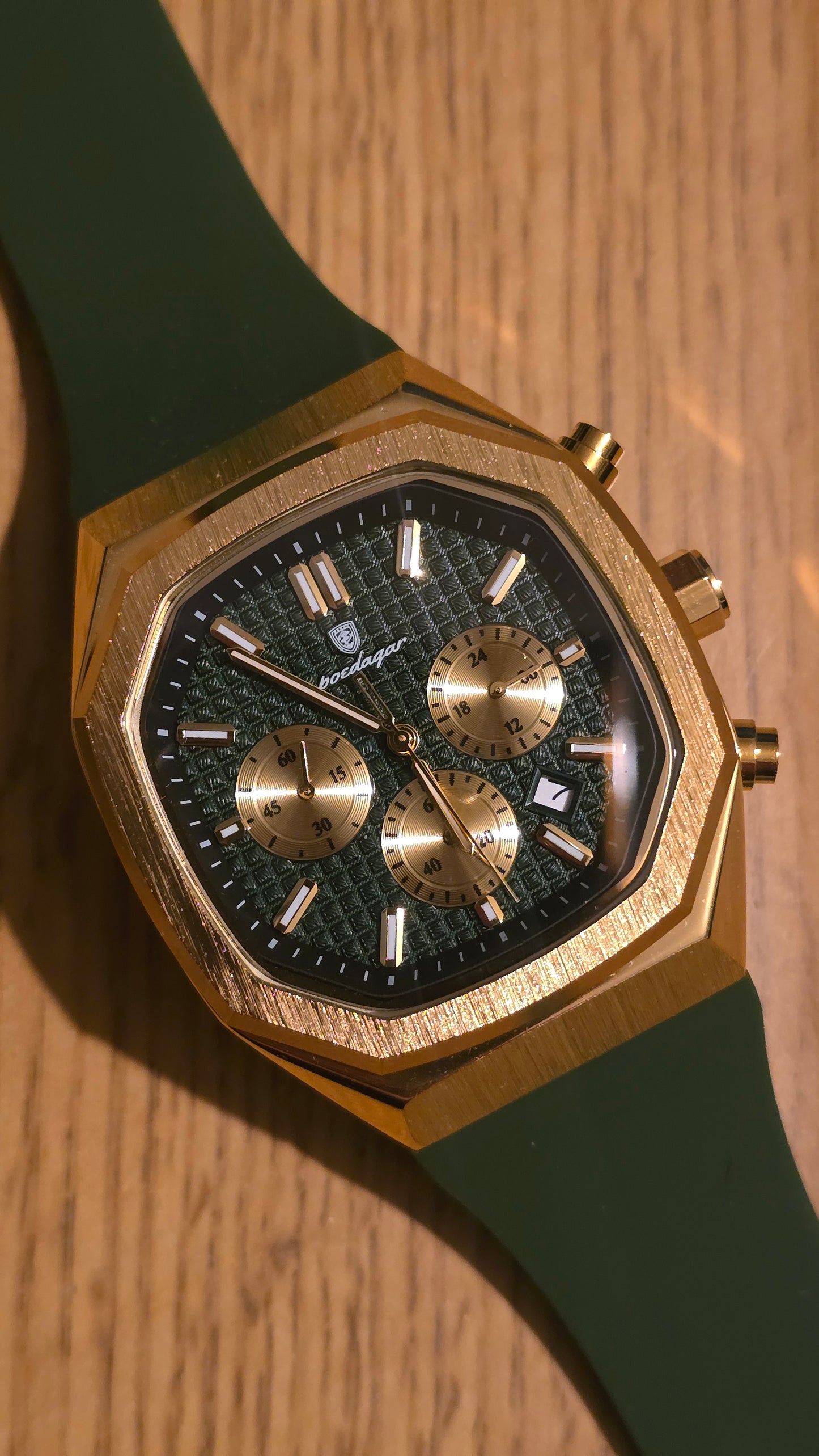 Poedagar Mens Chronograph Quartz Watch - New - 1