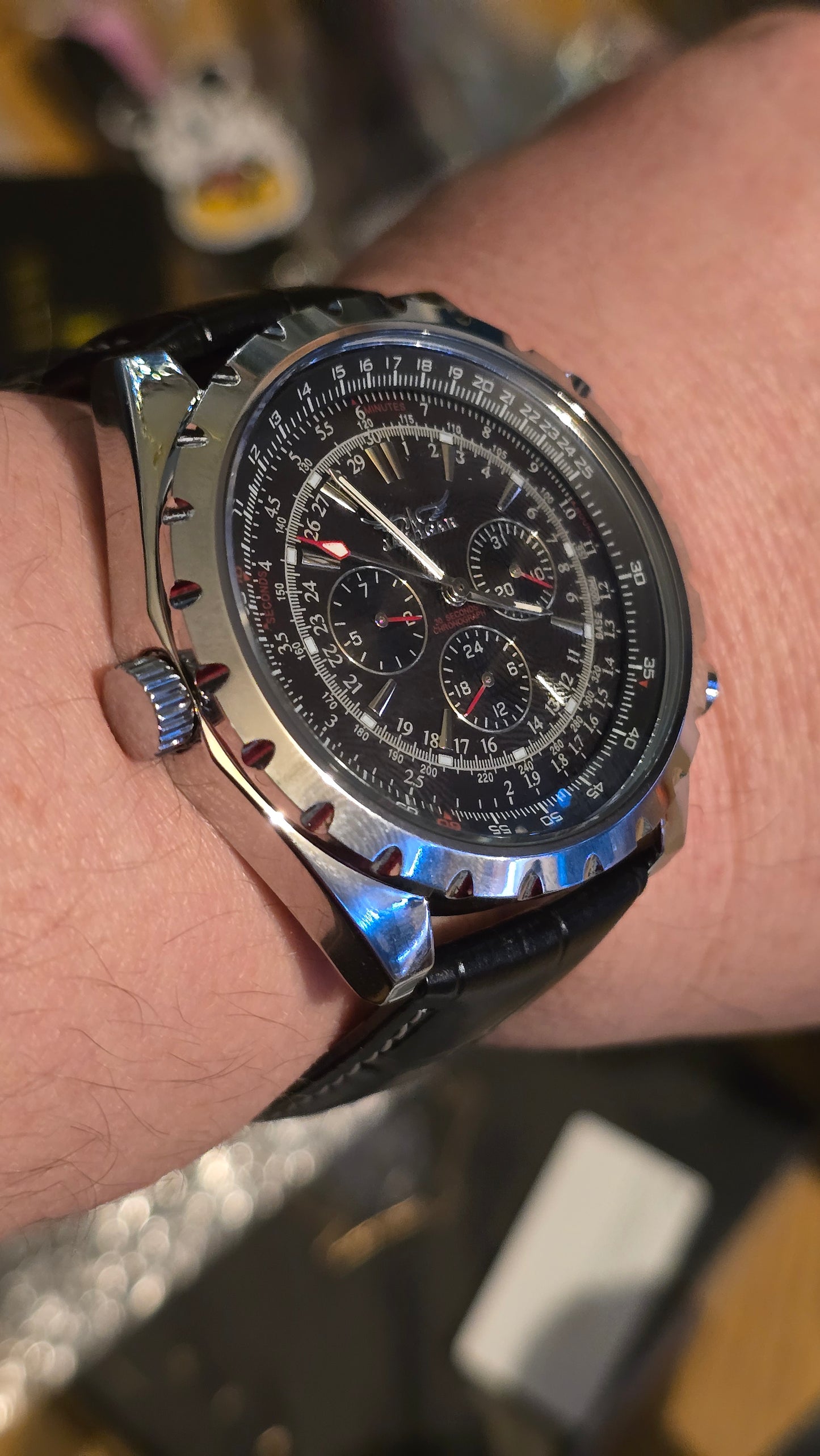 Jaragar Mens Automatic Self-Winding Watch - New