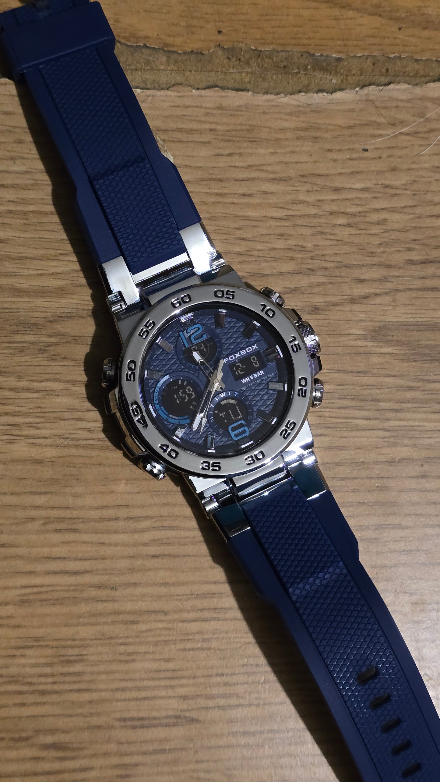 Lige Foxbox Mens Analogue / Digital Quartz Watch - New - 1