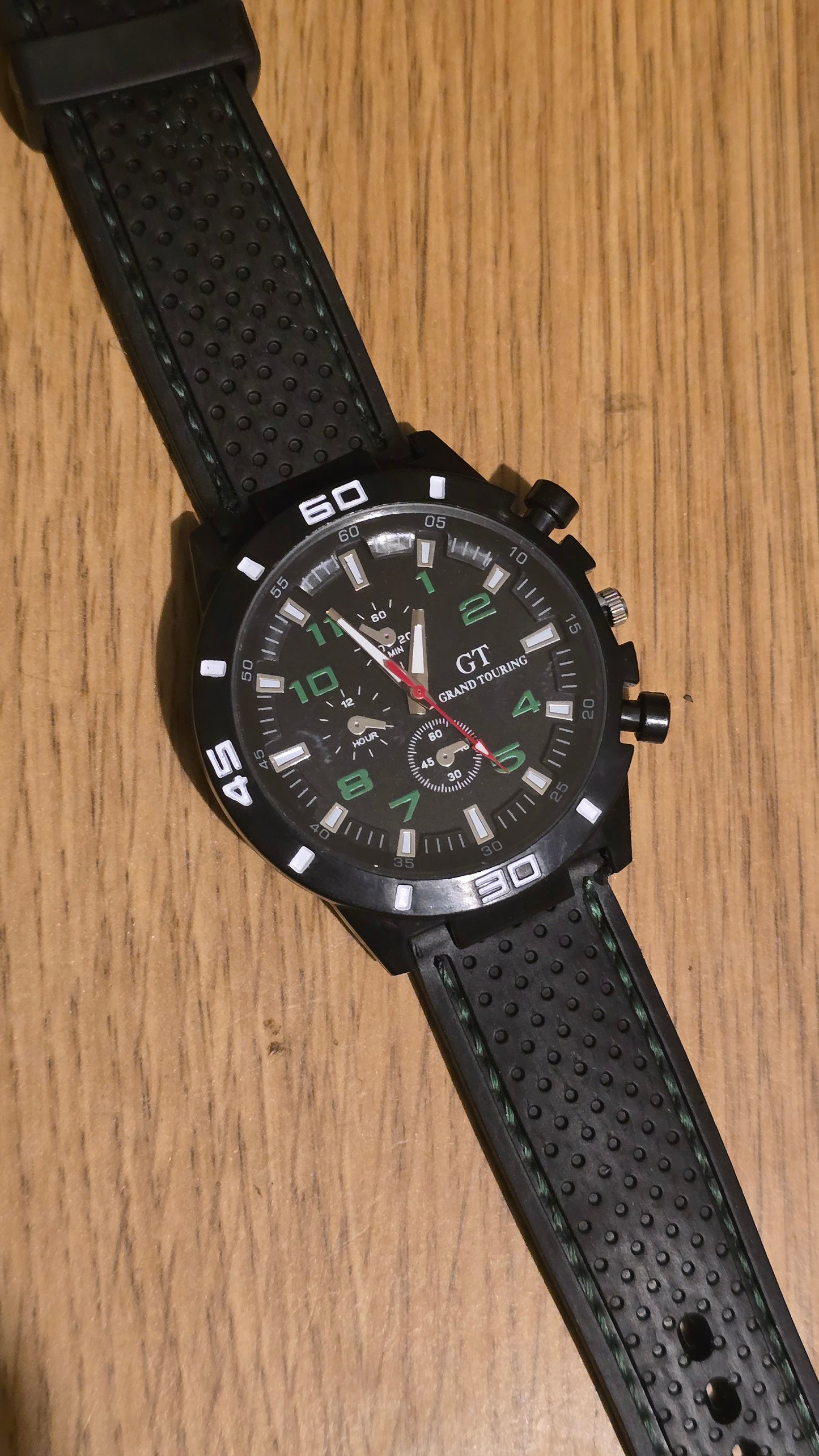 G.T Mens Quartz Watch - Green - New
