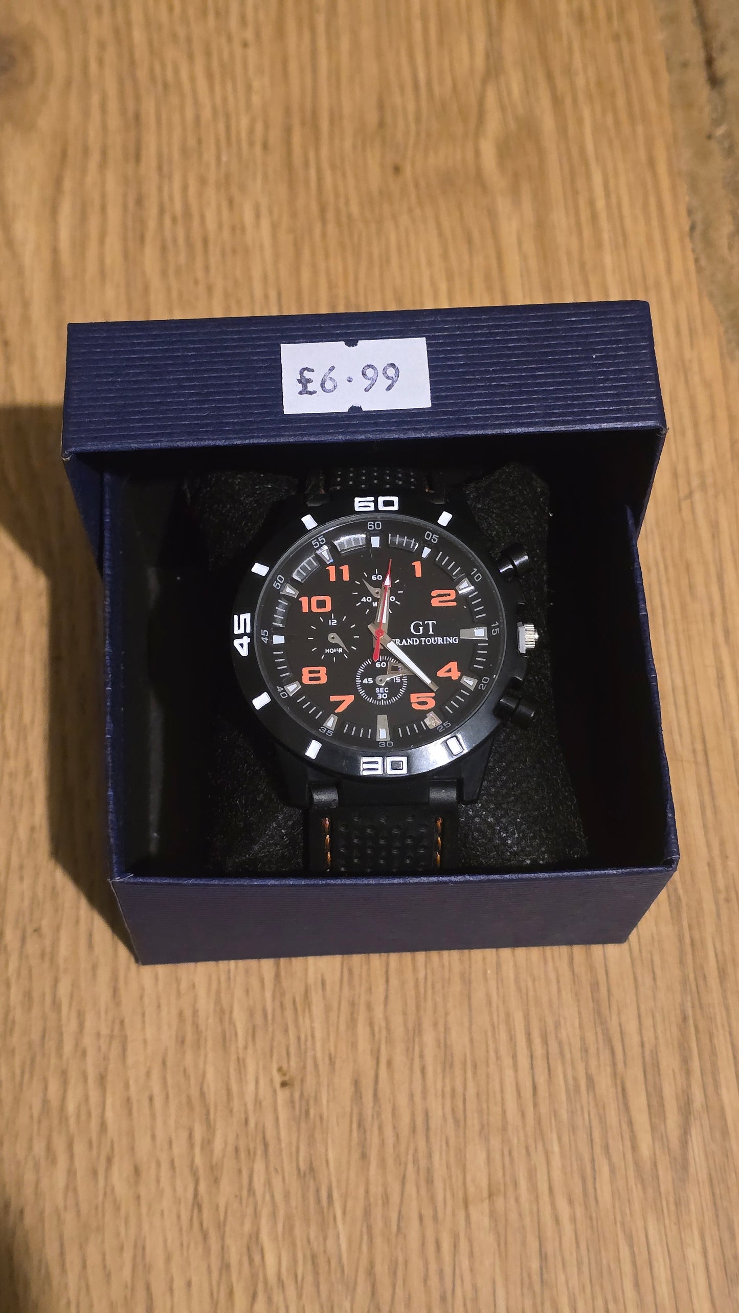 G.T Mens Quartz Watch - Orange - New