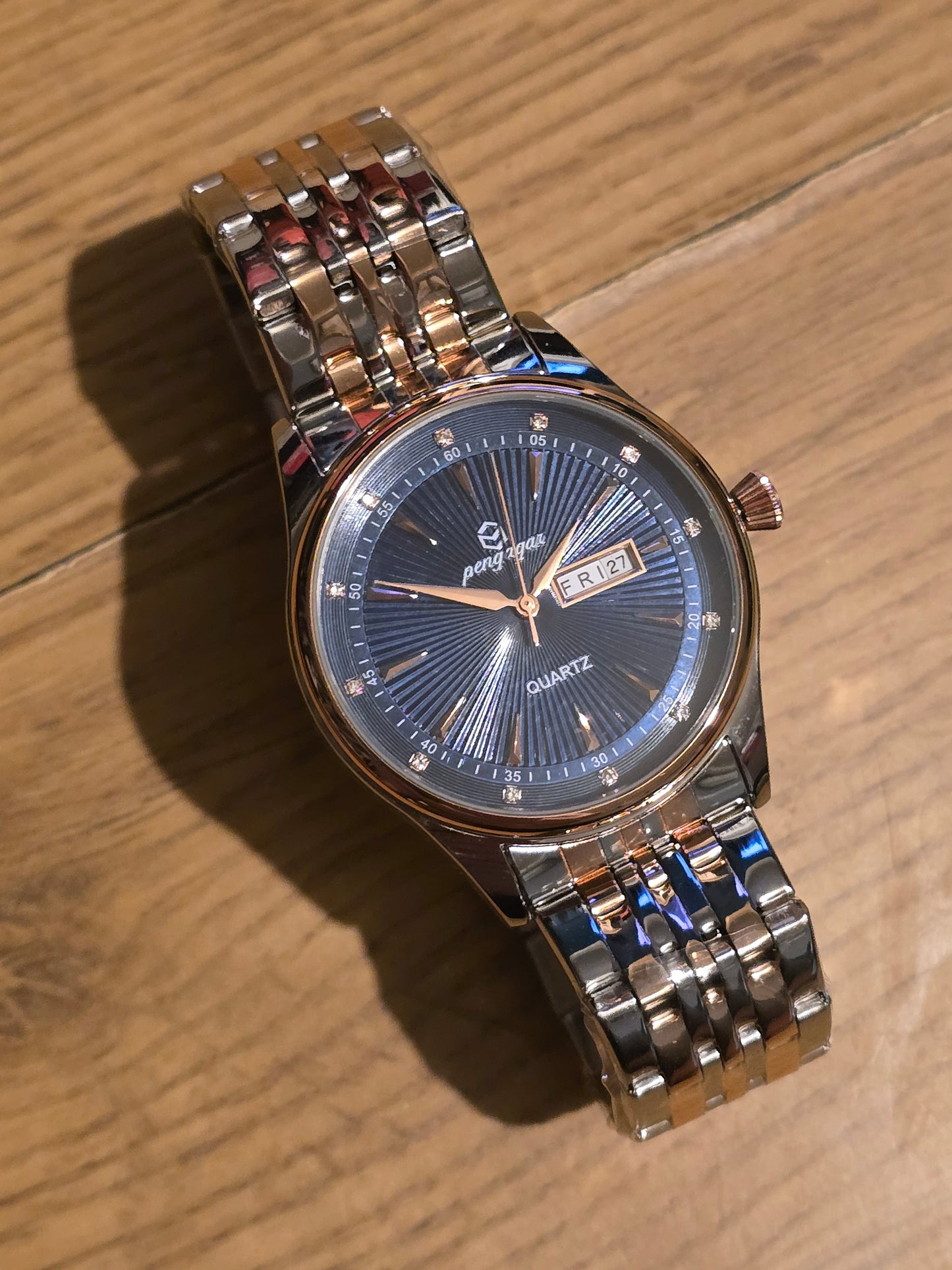 Pengagar Bi-Colour Mens Quartz Watch - New - 1