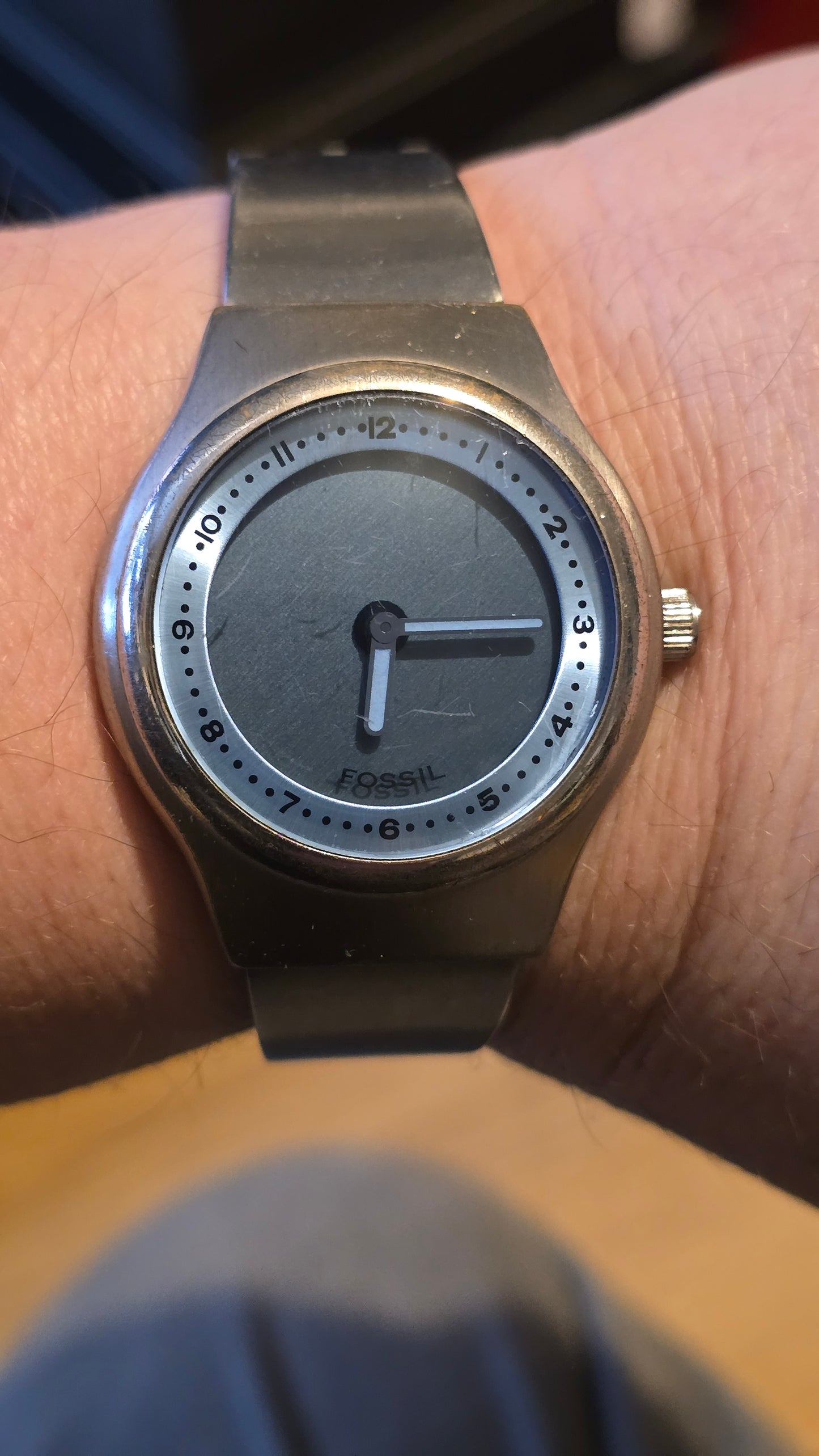 Fossil Big Tic Mens Quartz Watch  - Pre-owned