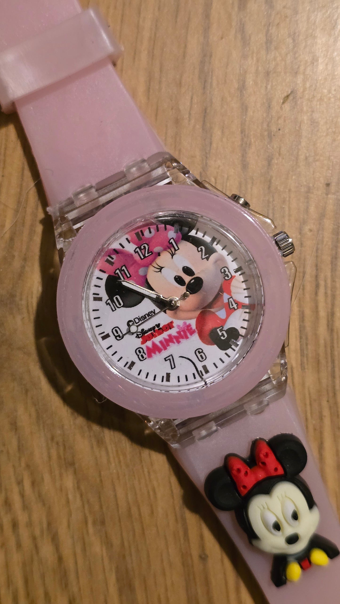 Disney Minnie Mouse Girls Quartz Watch - New