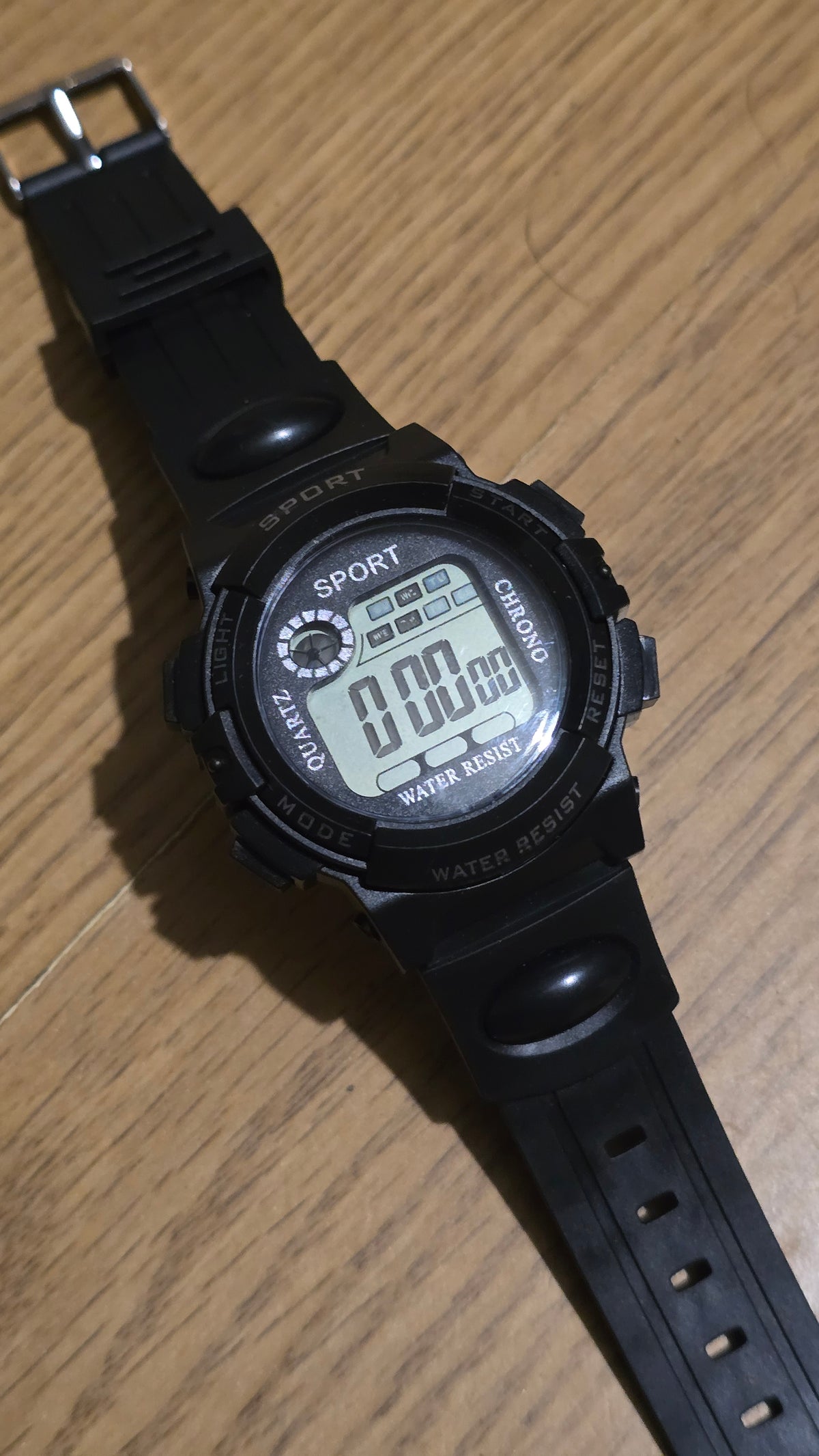 WYW Digital Sports Watch - Unisex - Black - New - 1